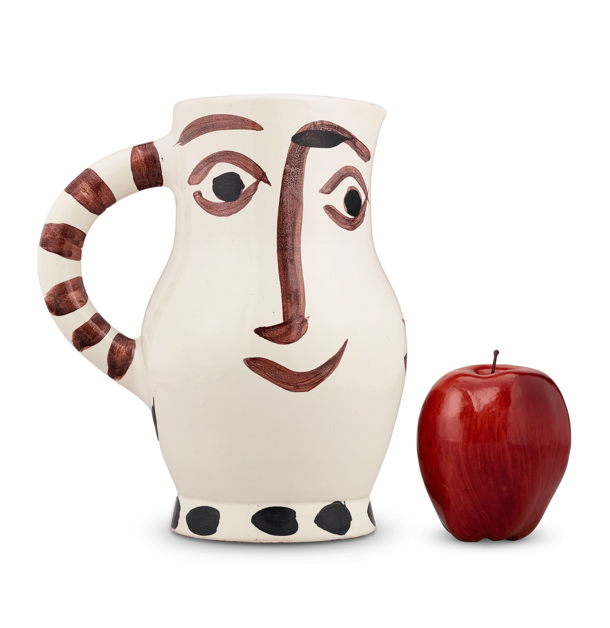 Quartre Visages Ceramic Pitcher by Pablo Picasso