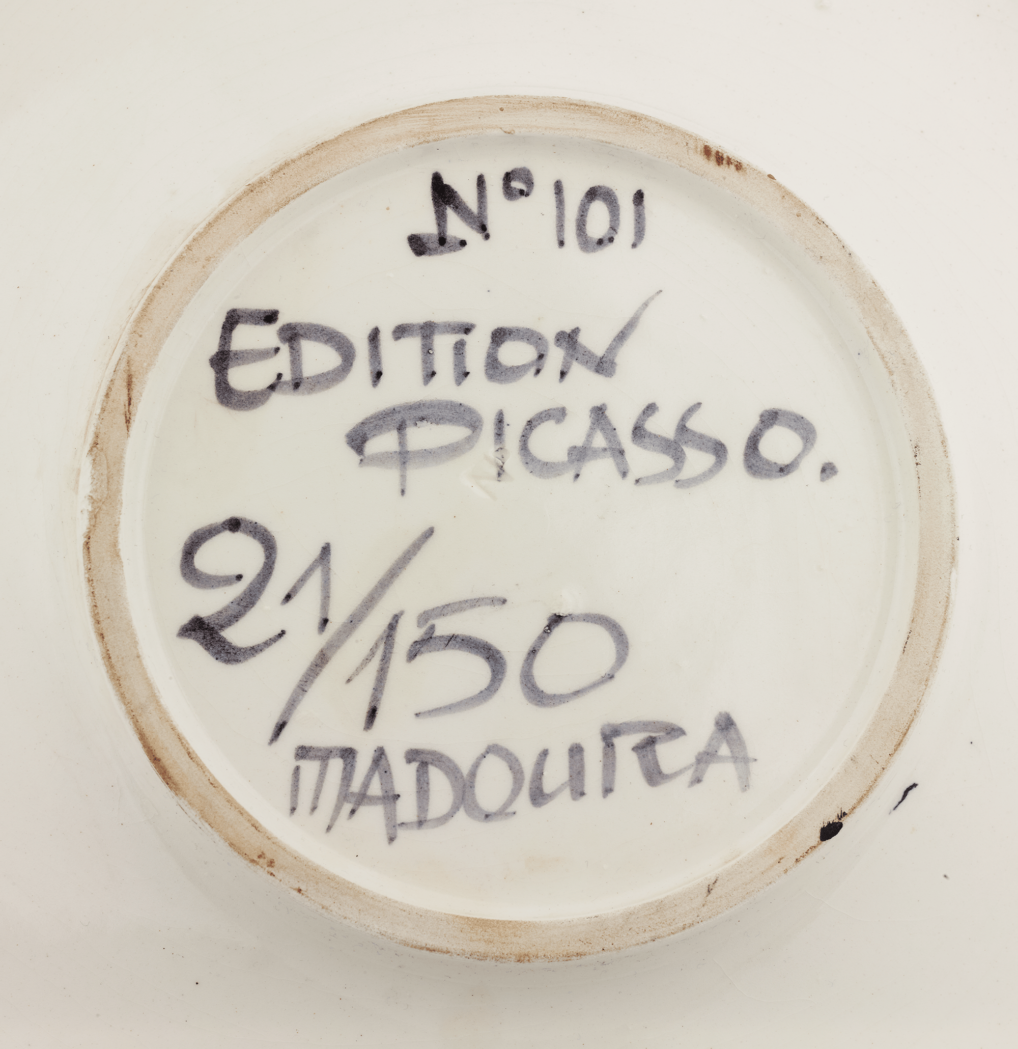 Visage No. 101 Ceramic Plate by Pablo Picasso