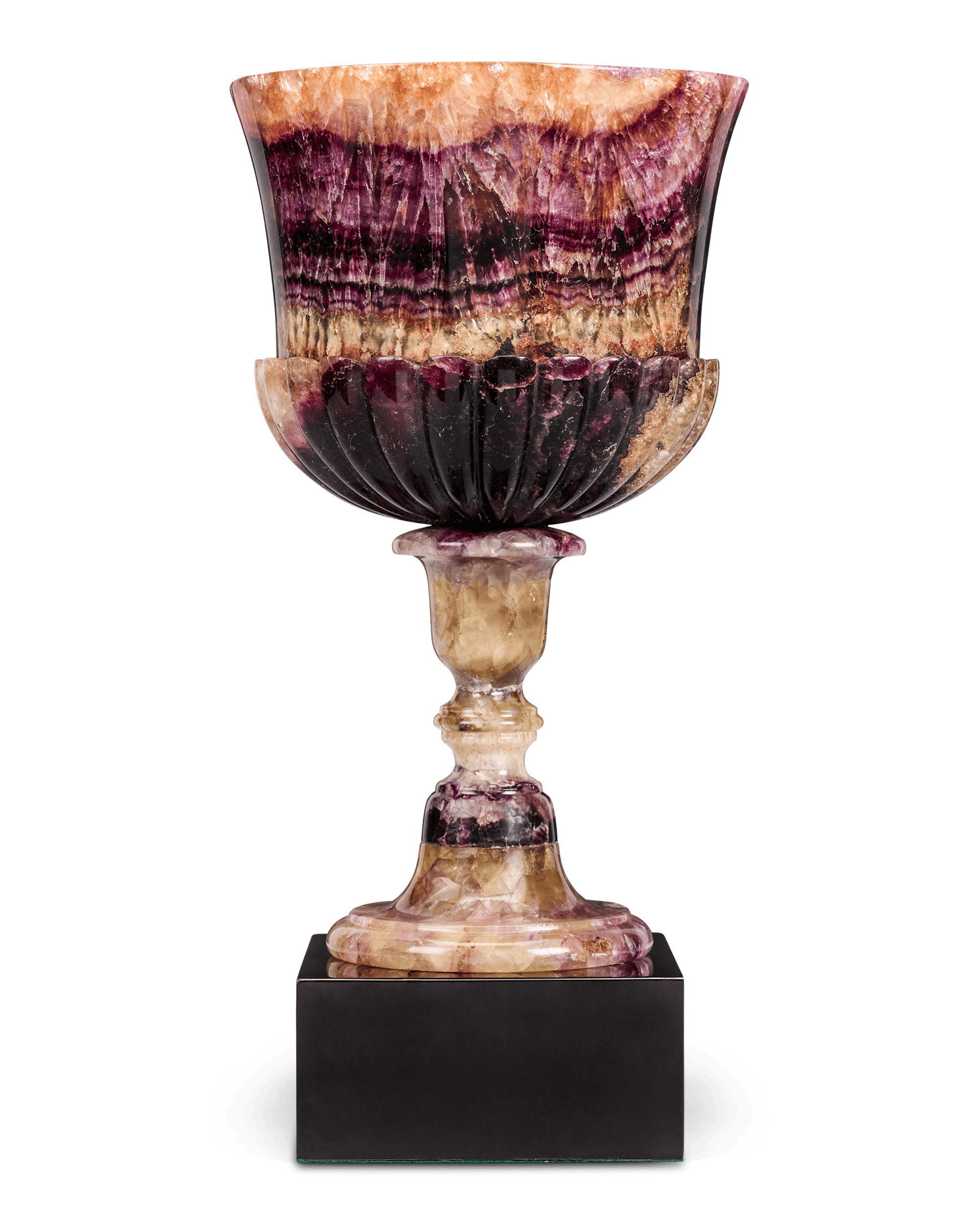 Regency Blue John Goblet