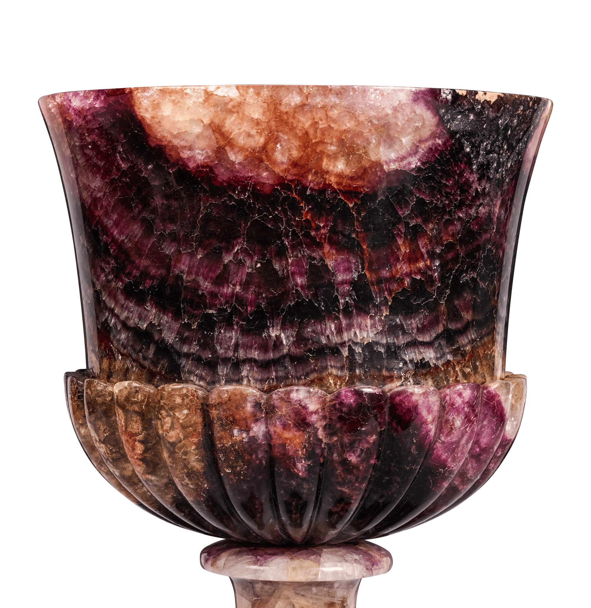 Regency Blue John Goblet