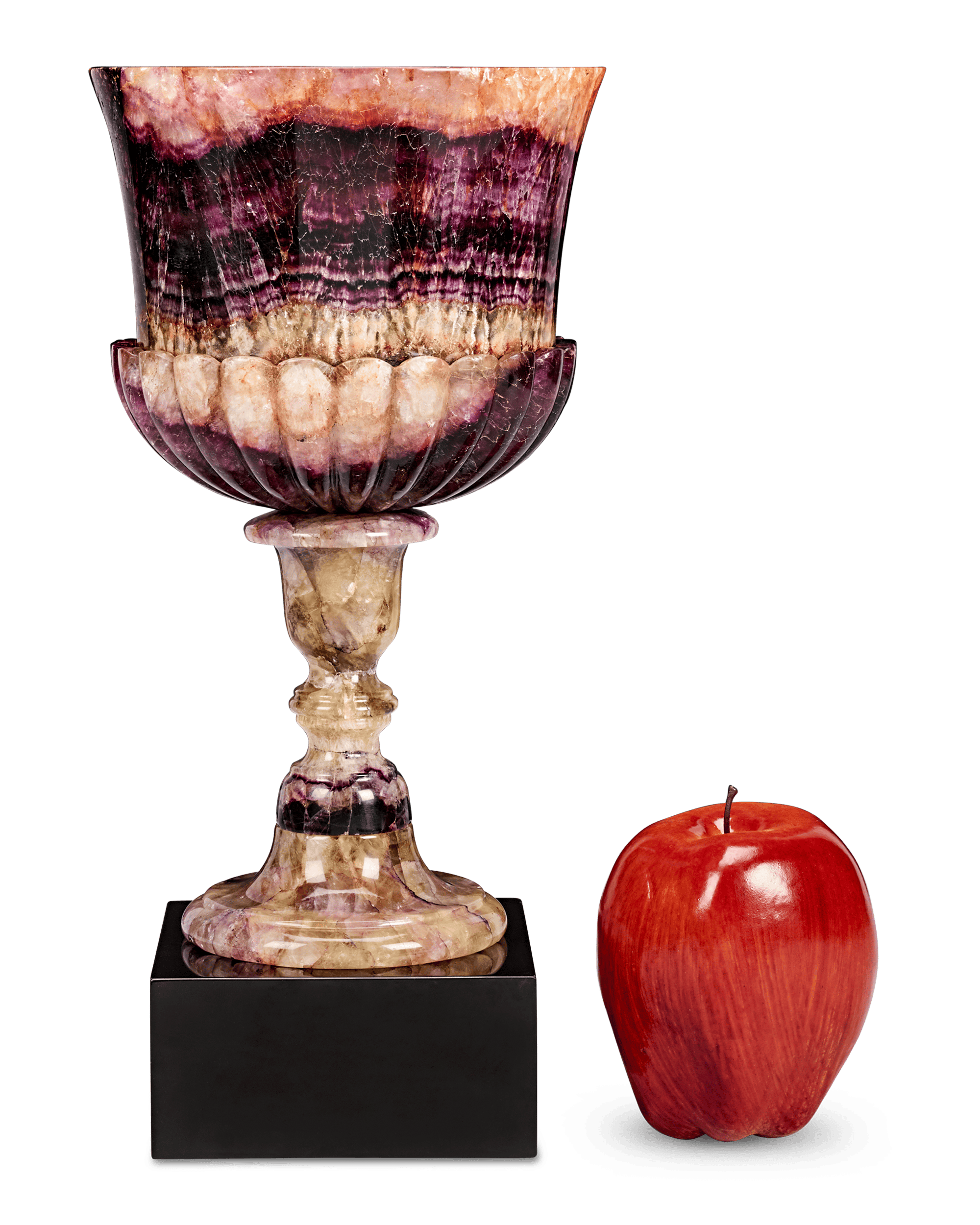 Regency Blue John Goblet