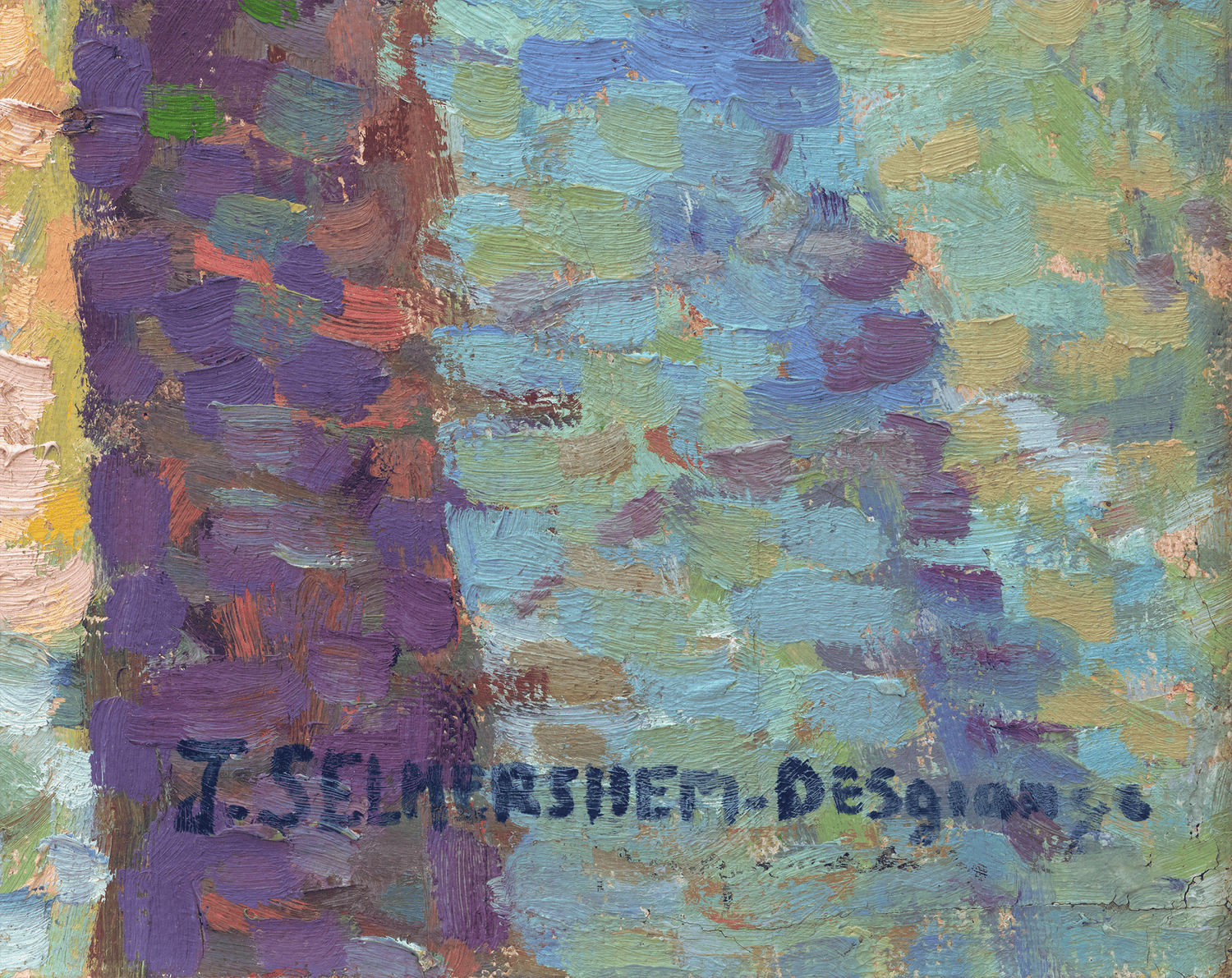 Fleurs dans une fenêtre by Jeanne Selmersheim-Desgranges