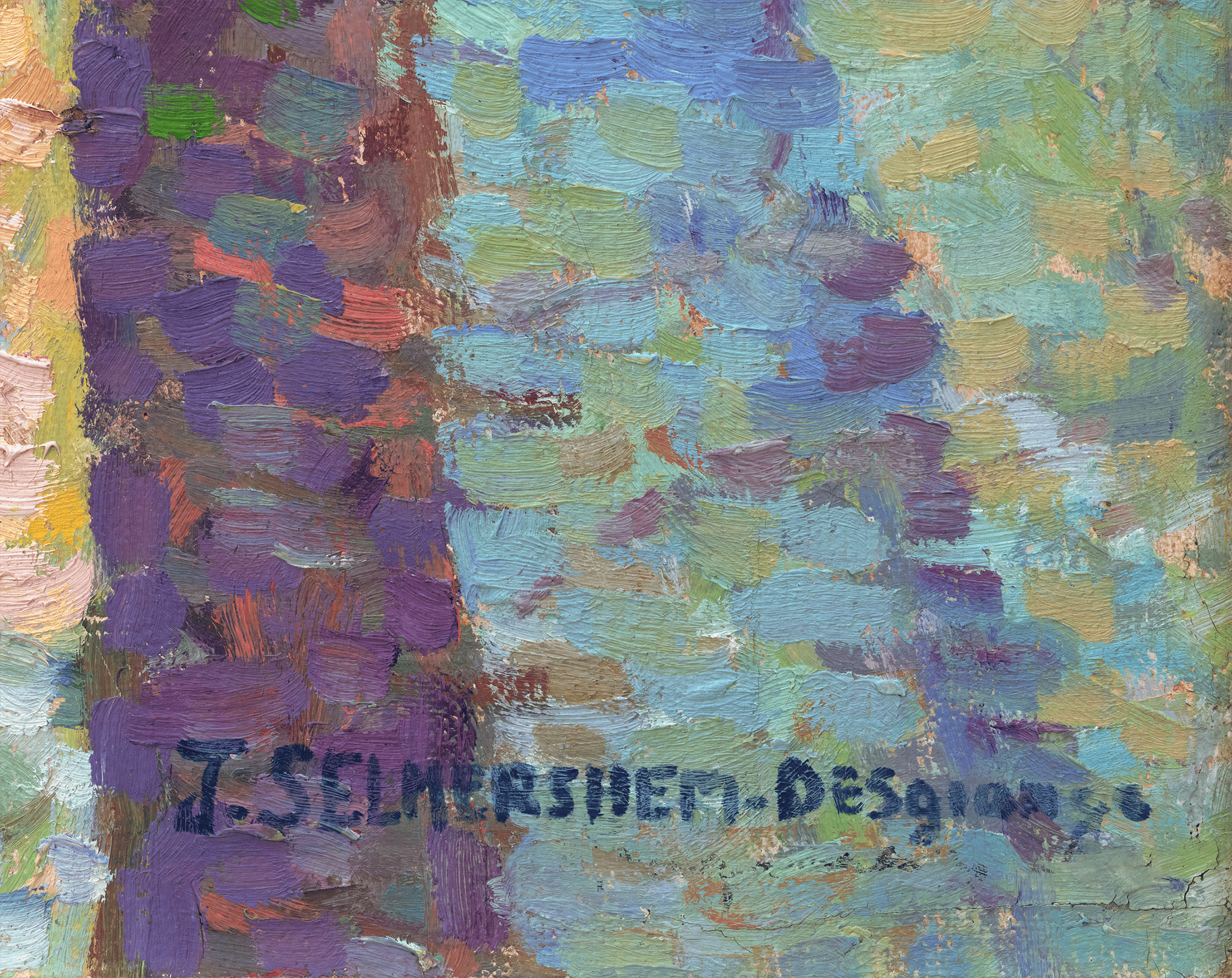 Fleurs dans une fenêtre by Jeanne Selmersheim-Desgranges