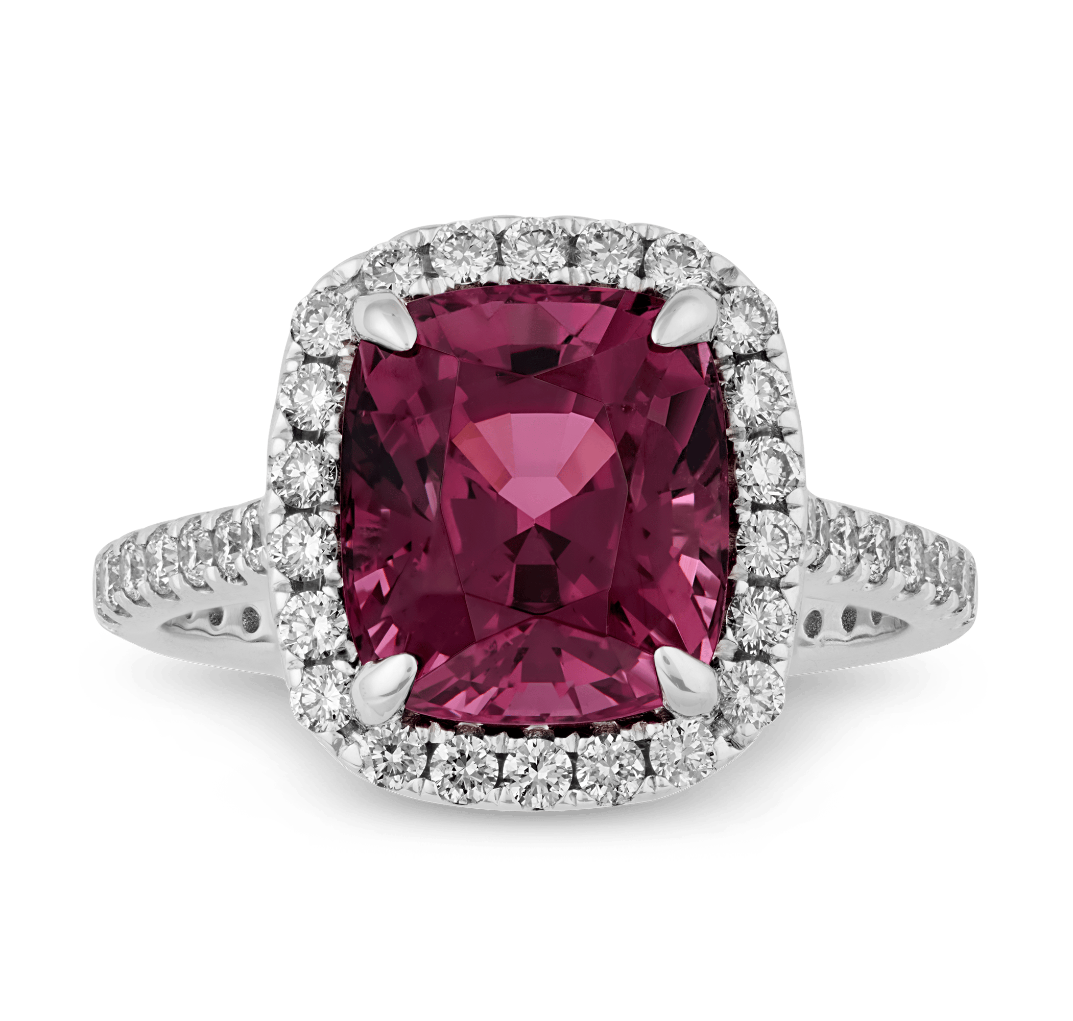 Burma Purple Spinel Ring, 5.25 Carats