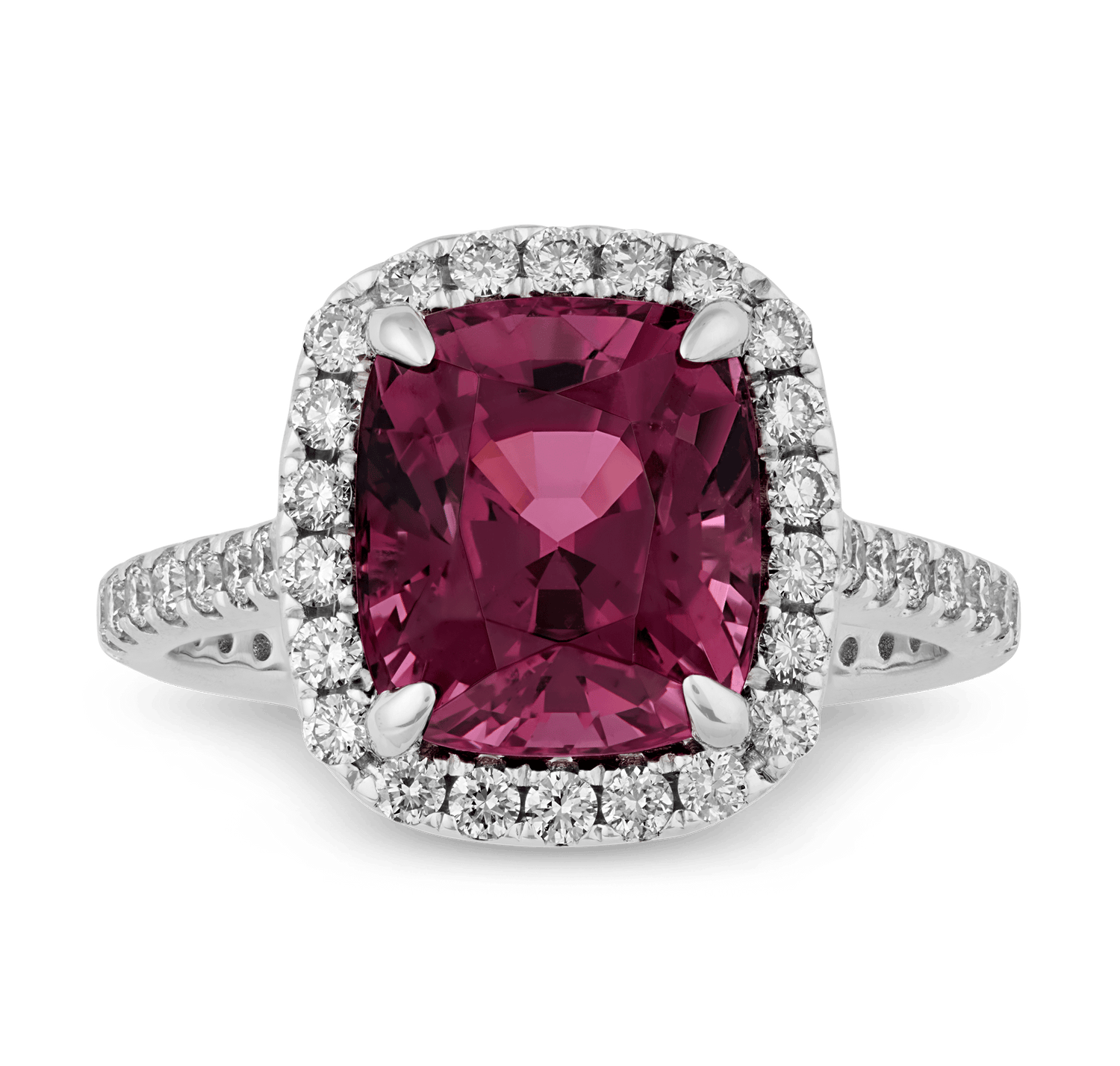 Burma Purple Spinel Ring, 5.25 Carats