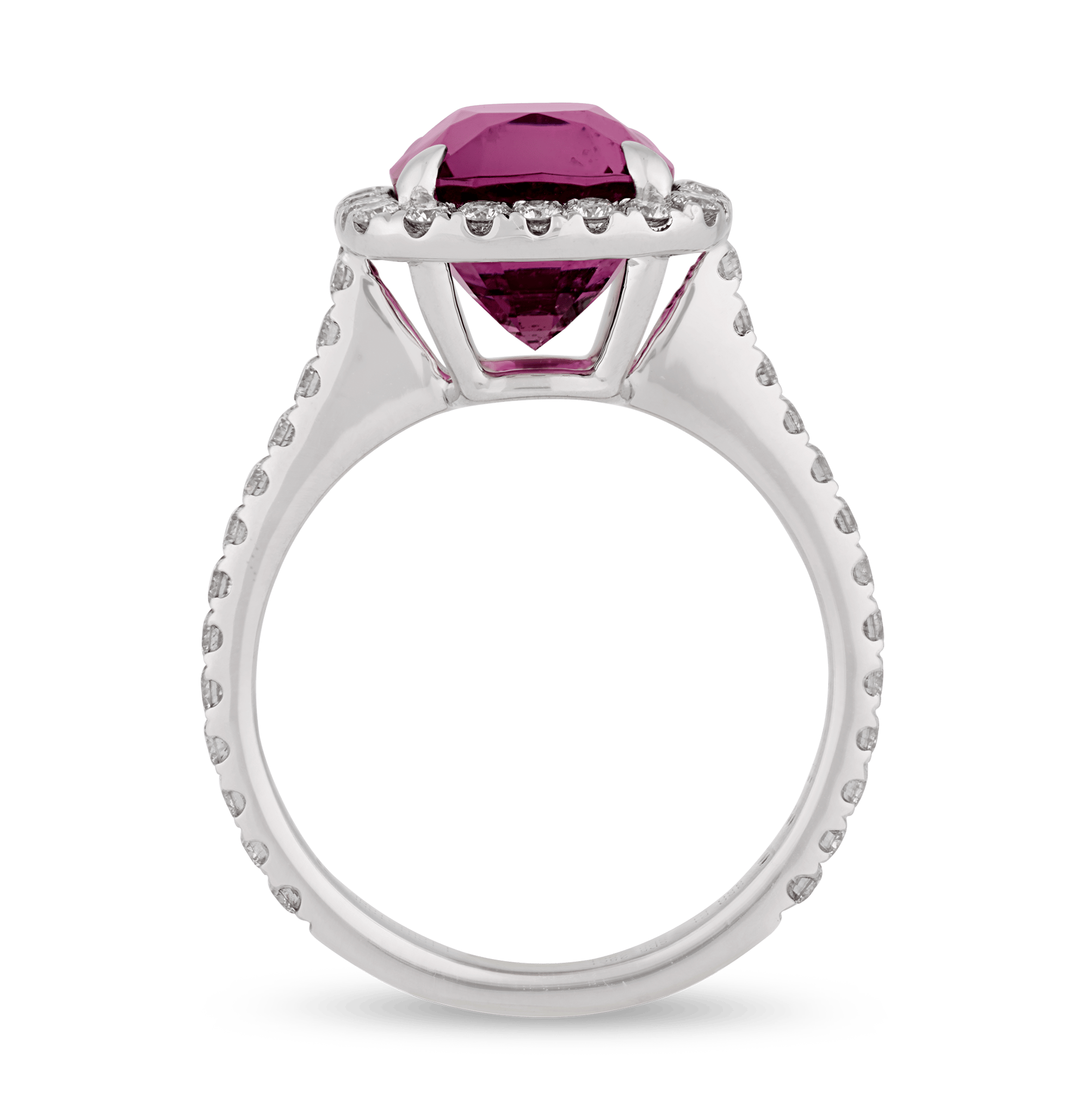 Burma Purple Spinel Ring, 5.25 Carats