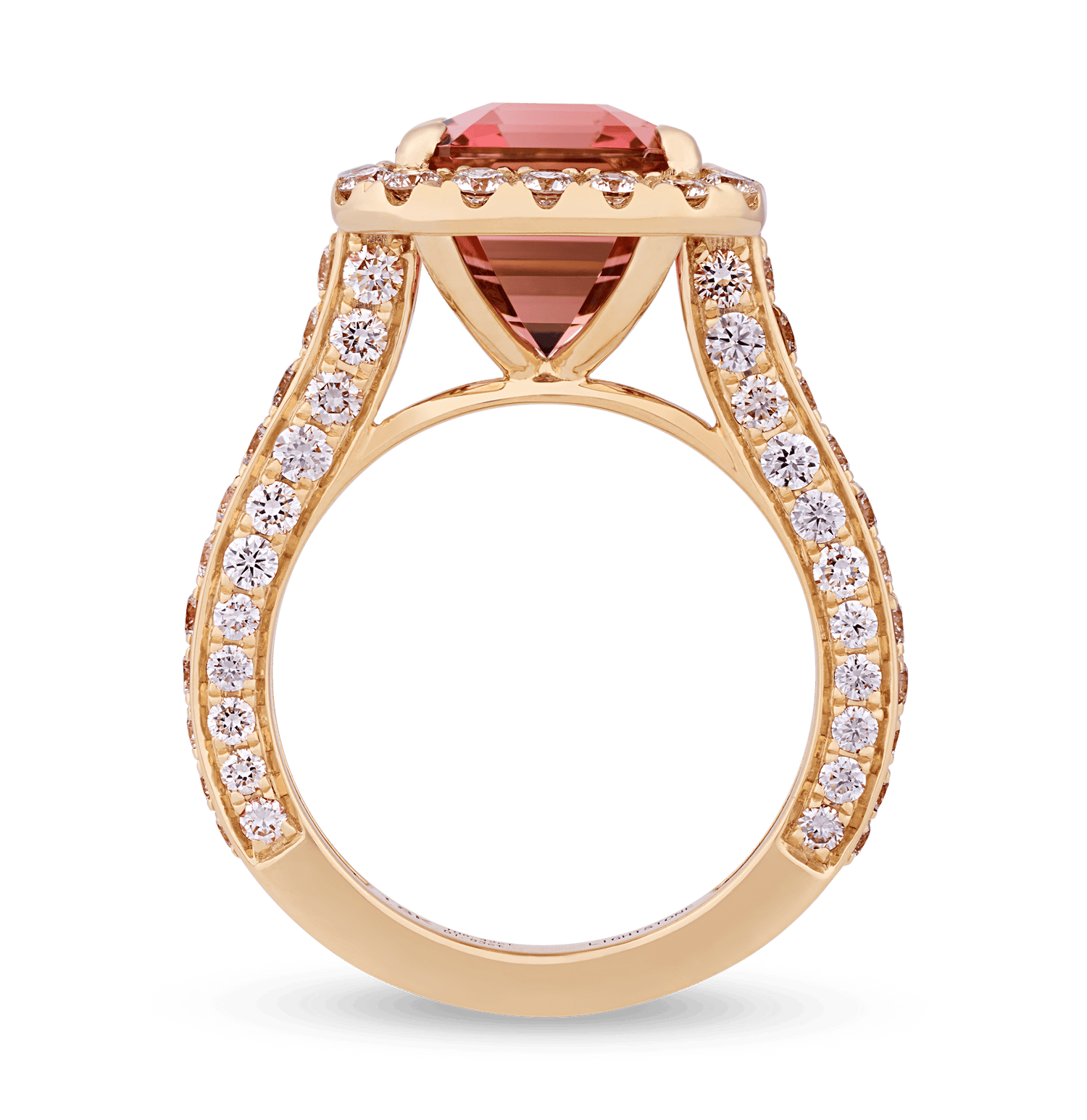Pink Tourmaline Ring, 6.42 Carats