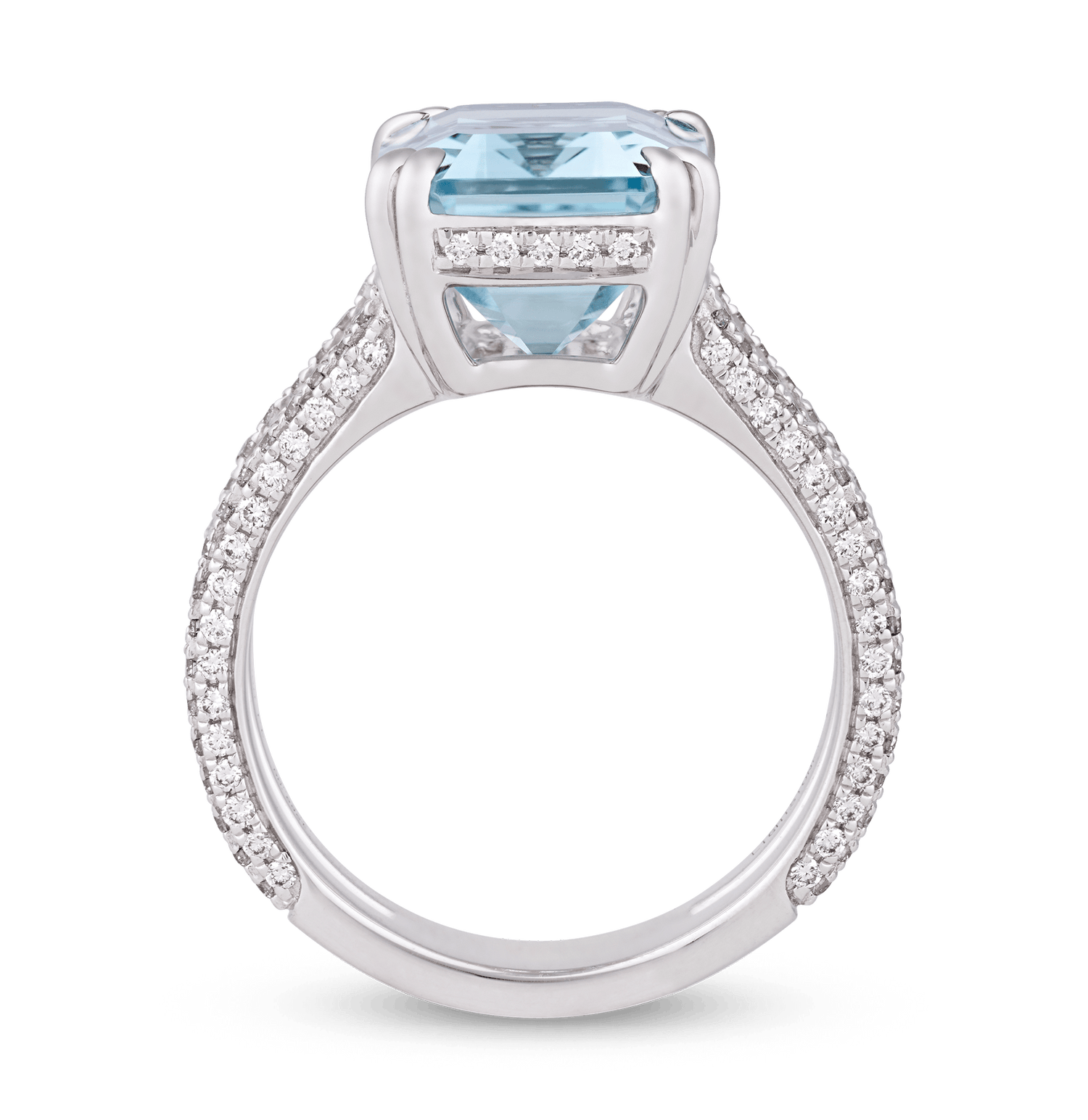 Aquamarine Ring, 6.93 Carats