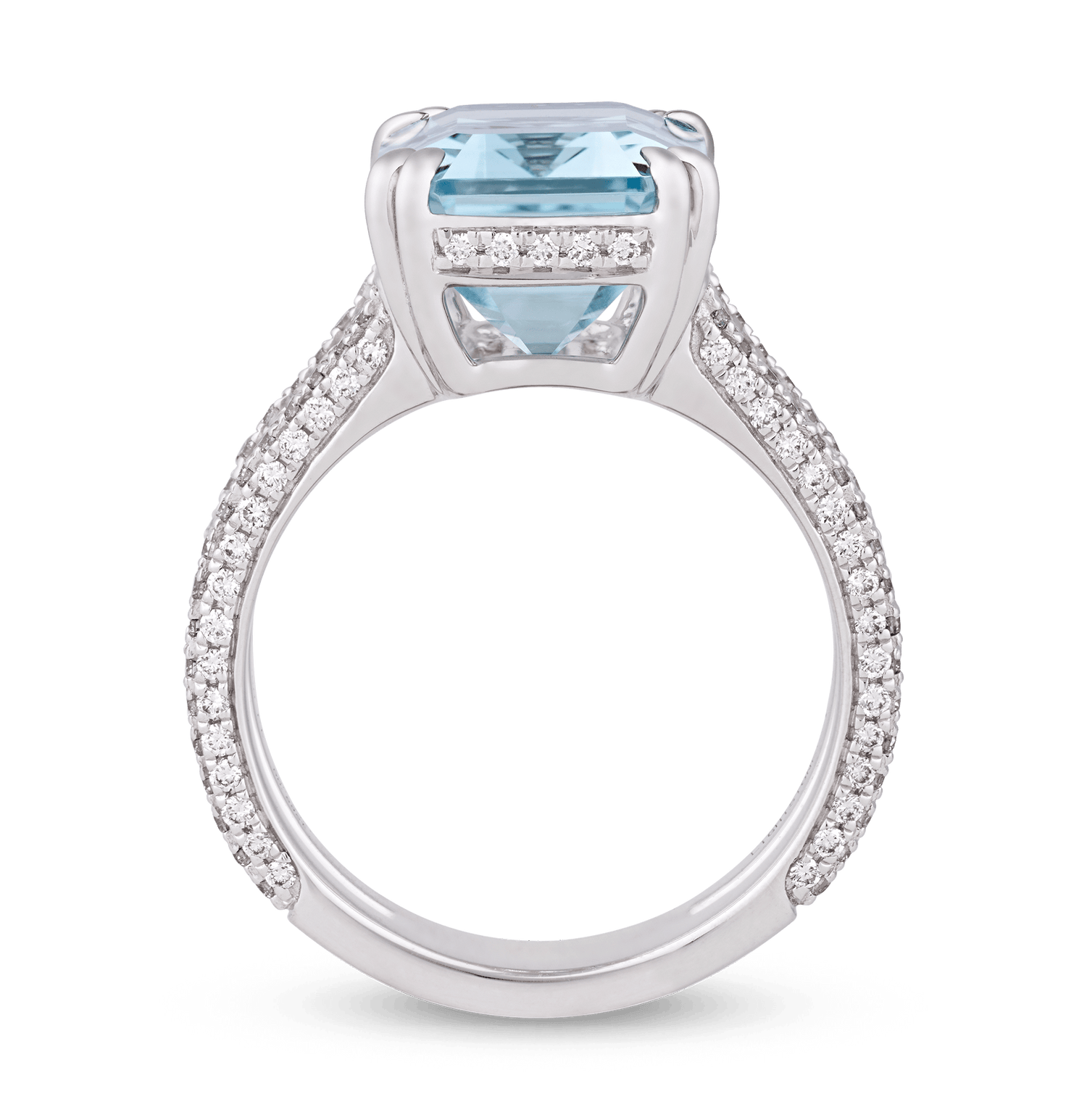 Aquamarine Ring, 6.93 Carats
