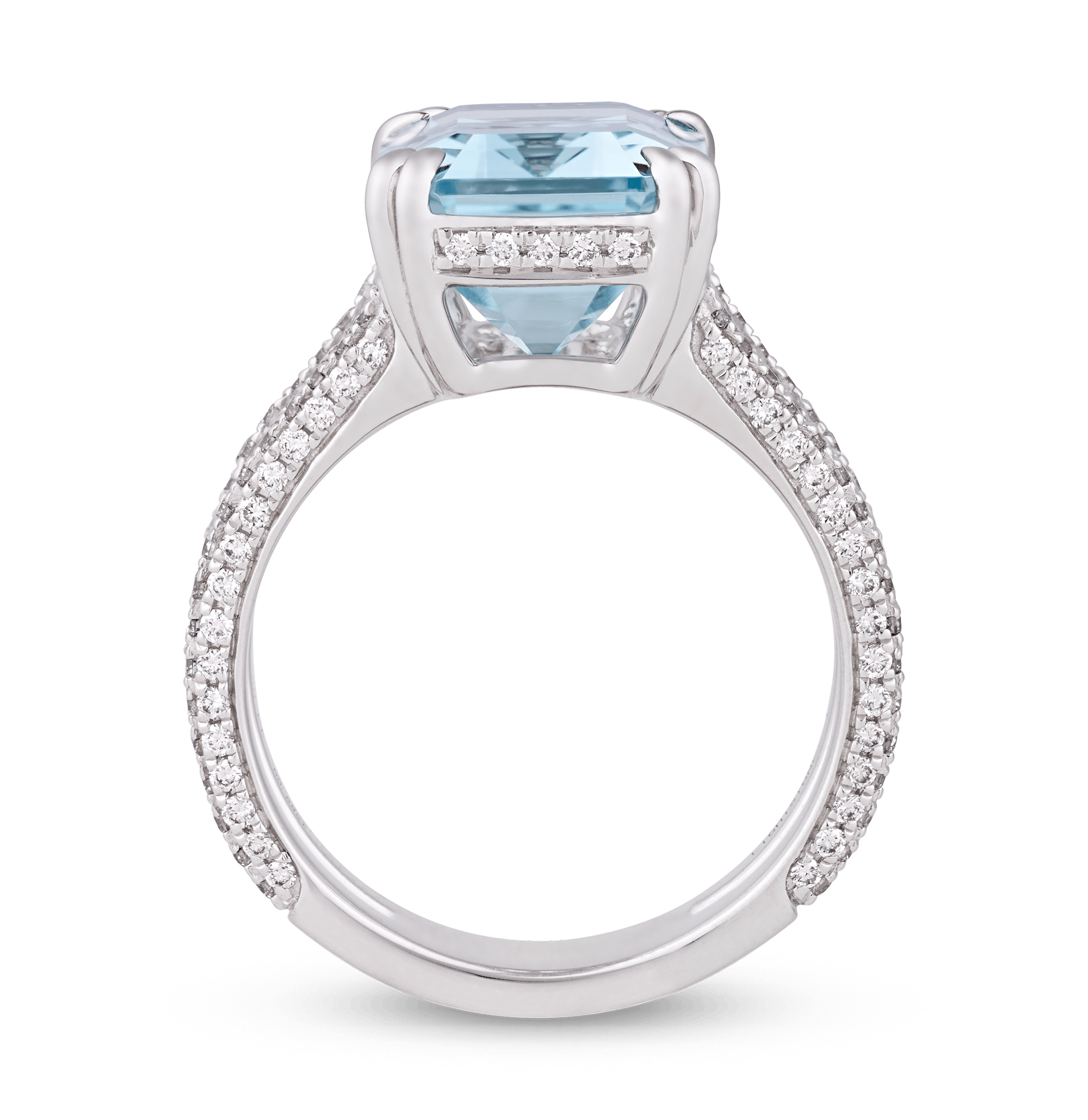 Aquamarine Ring, 6.93 Carats