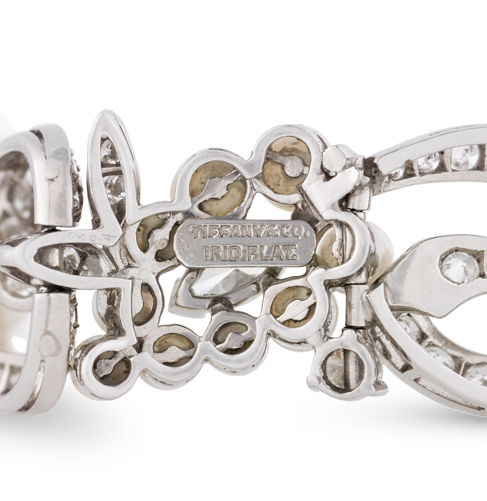 Tiffany & Co. Pearl and Diamond Bracelet