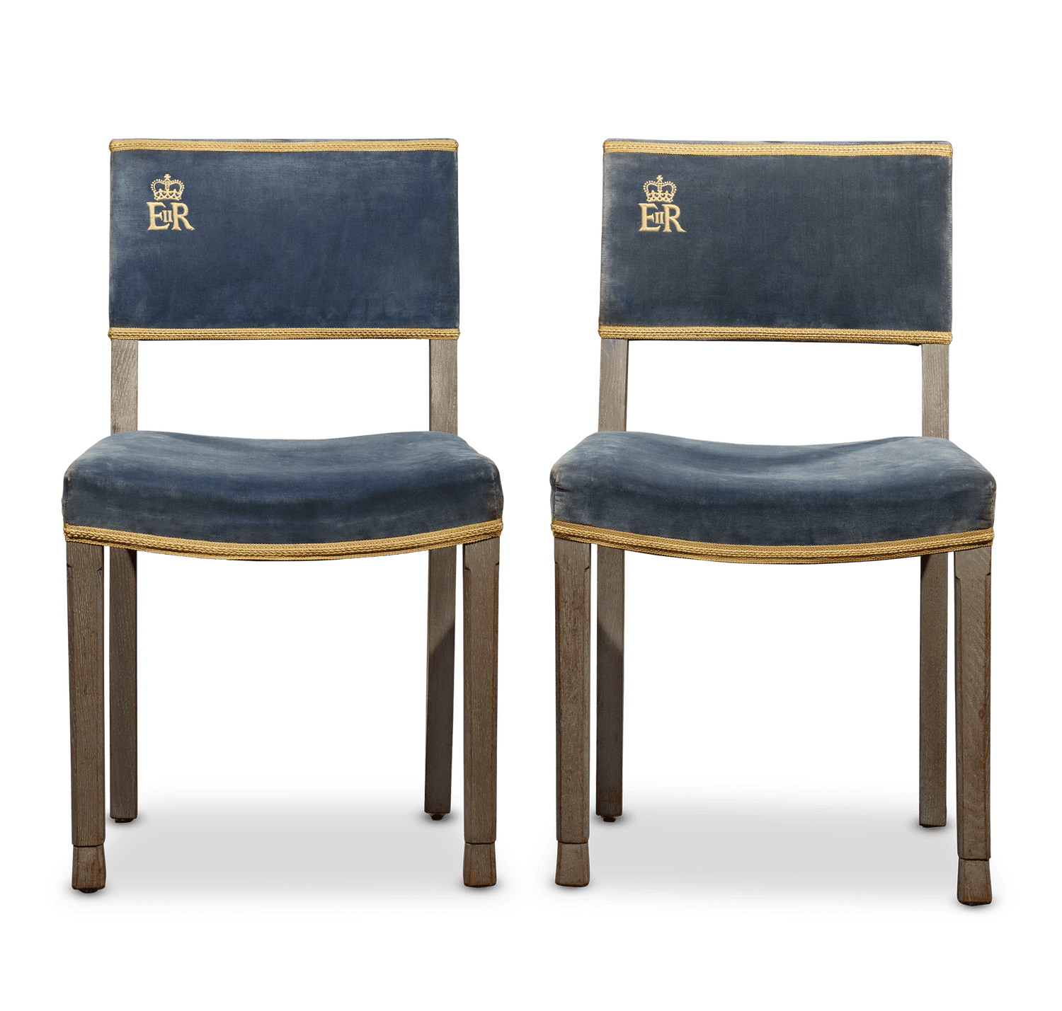 Queen Elizabeth II Royal Coronation Chairs