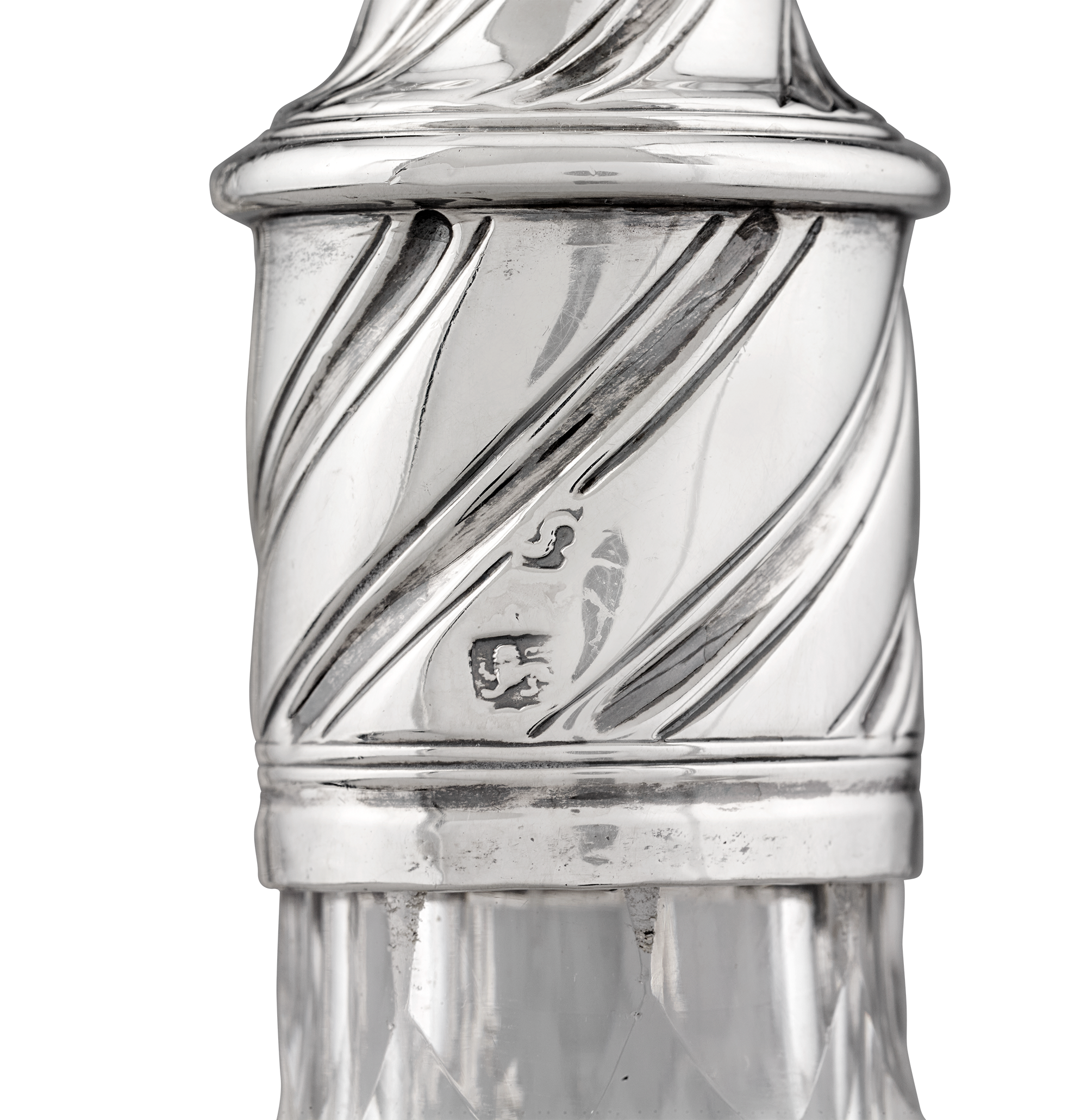 Georgian Warwick Cruet by Samuel Wood