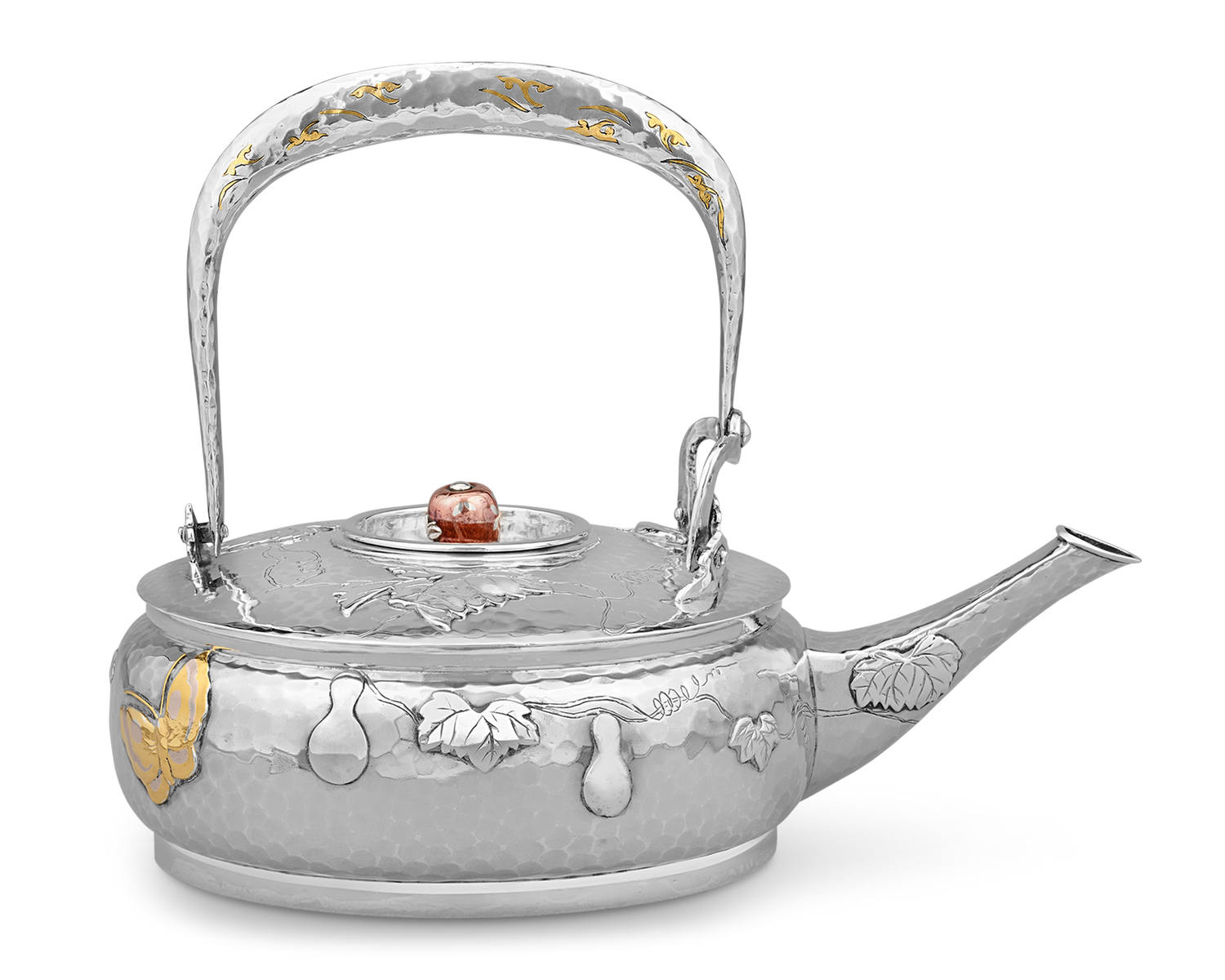 Tiffany & Co. Mixed-Metal Teapot