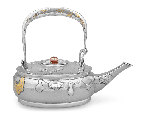 Tiffany & Co. Mixed-Metal Teapot
