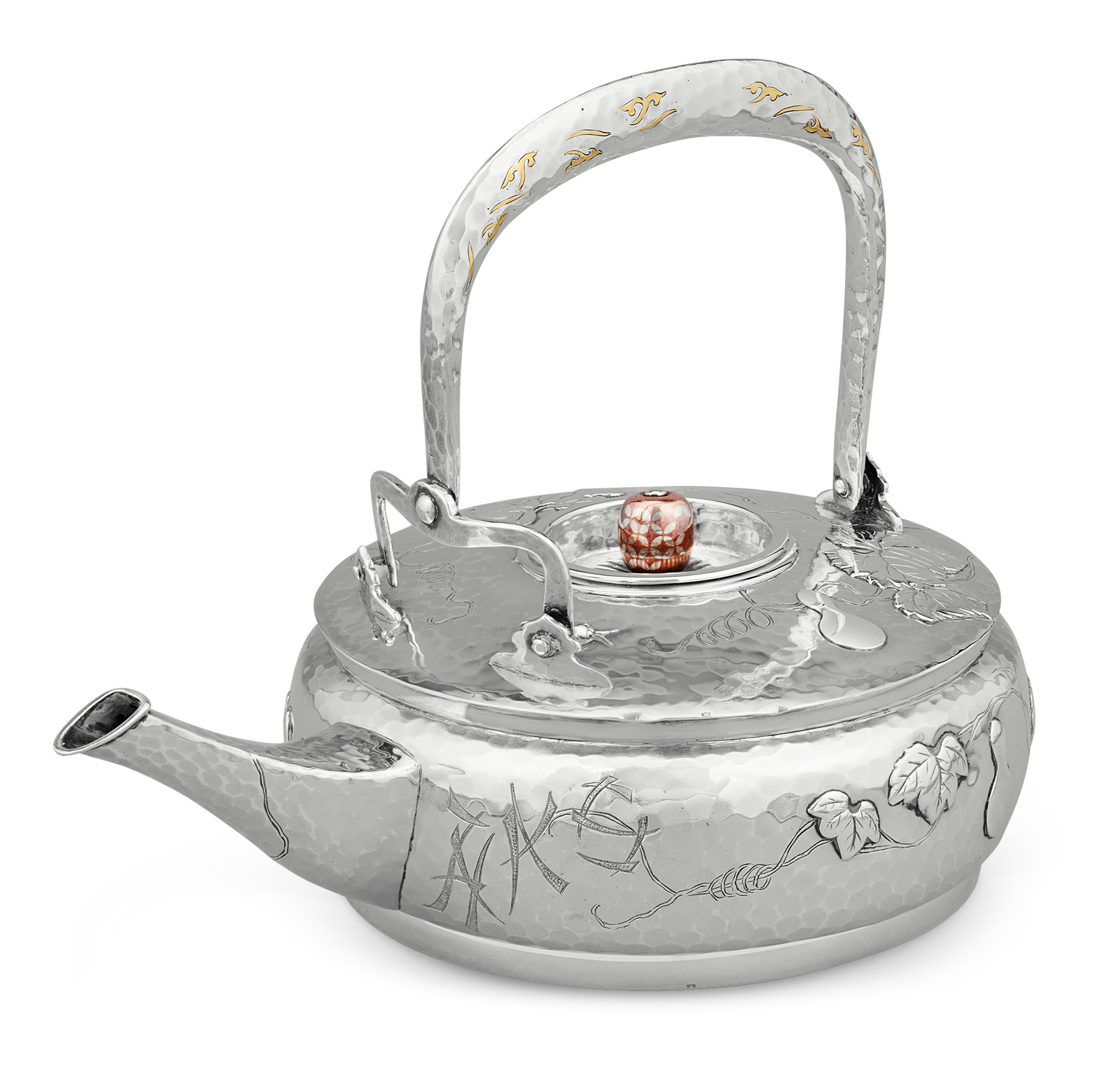 Tiffany & Co. Mixed-Metal Teapot