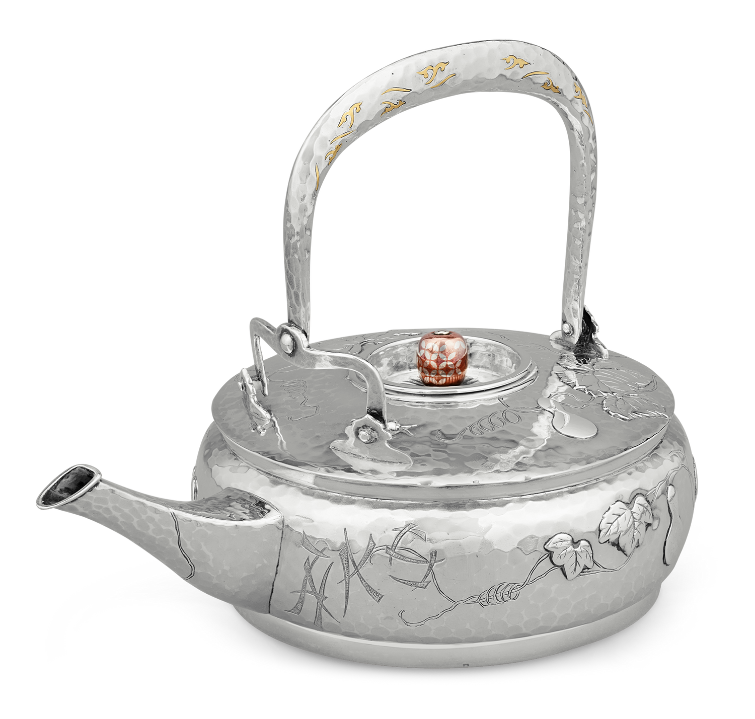 Tiffany & Co. Mixed-Metal Teapot