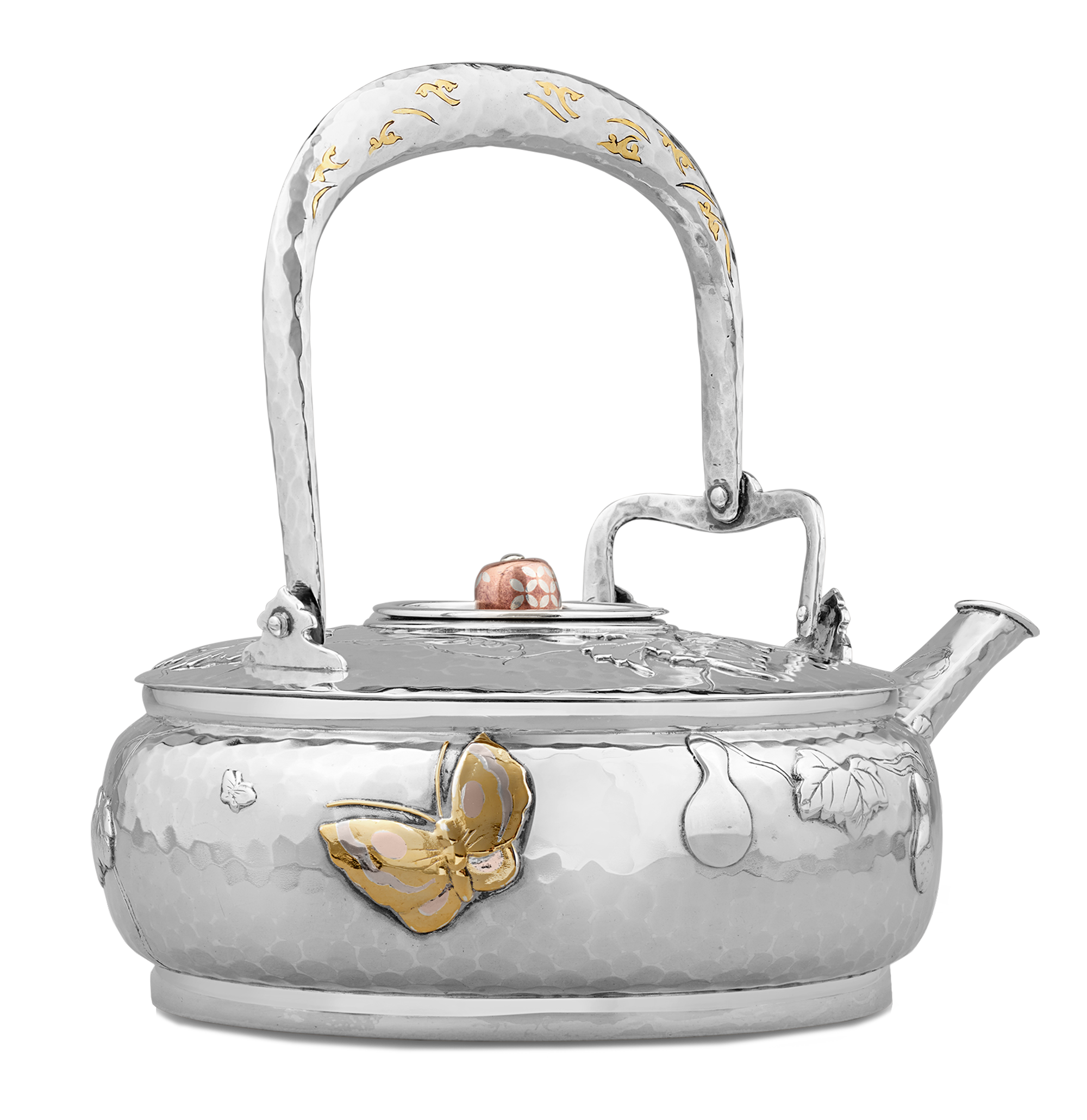 Tiffany & Co. Mixed-Metal Teapot