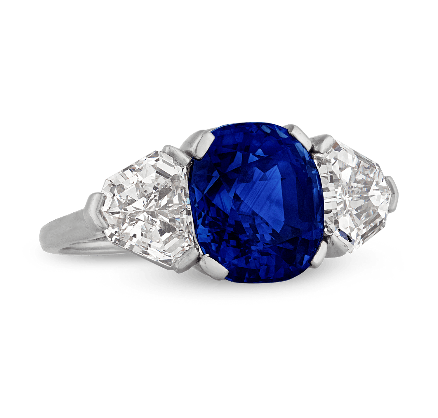 Raymond Yard Unheated Ceylon Sapphire Ring, 14.33 Carats