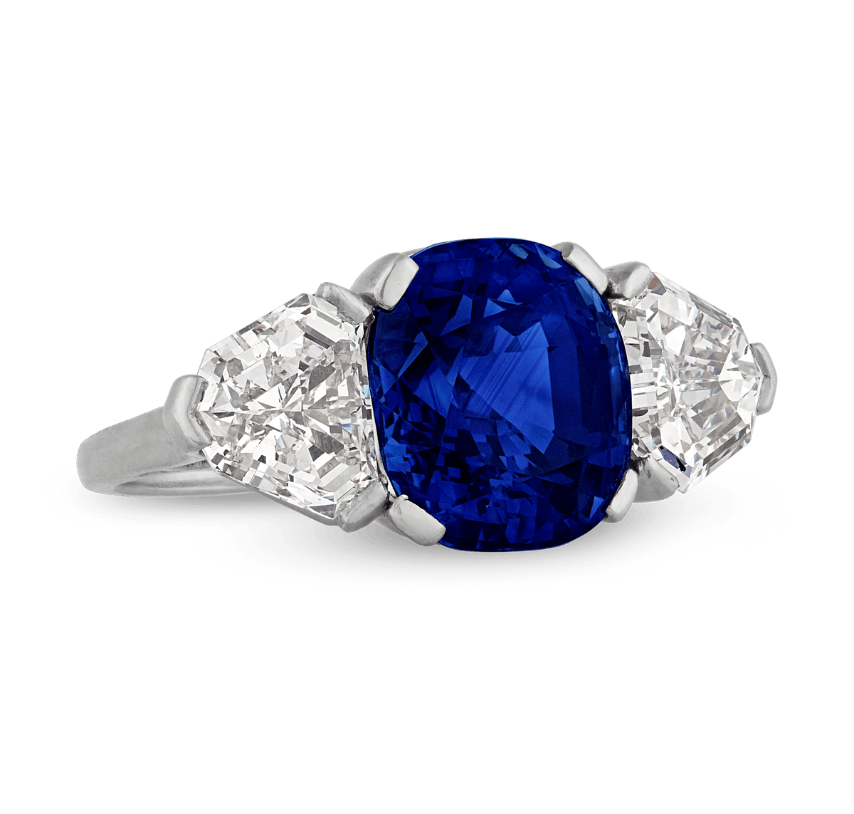 Raymond Yard Unheated Ceylon Sapphire Ring, 14.33 Carats