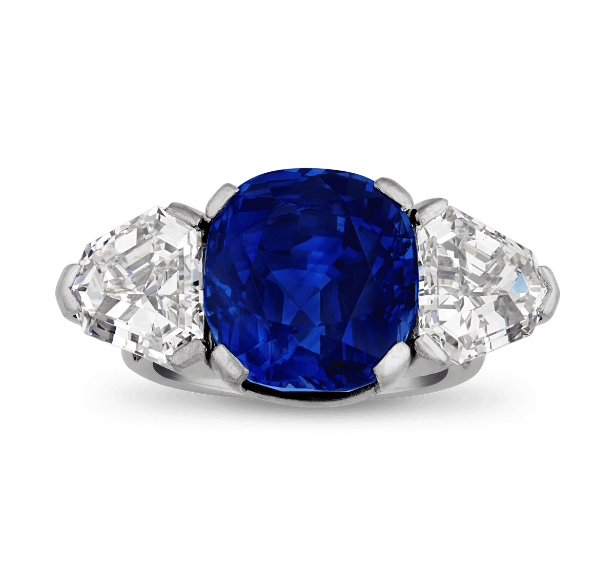 Raymond Yard Unheated Ceylon Sapphire Ring, 14.33 Carats