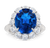 Ceylon Sapphire and Diamond Ring, 7.52 Carats