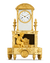 Cupid's Fire French Empire Mantel Clock by Bergmiller