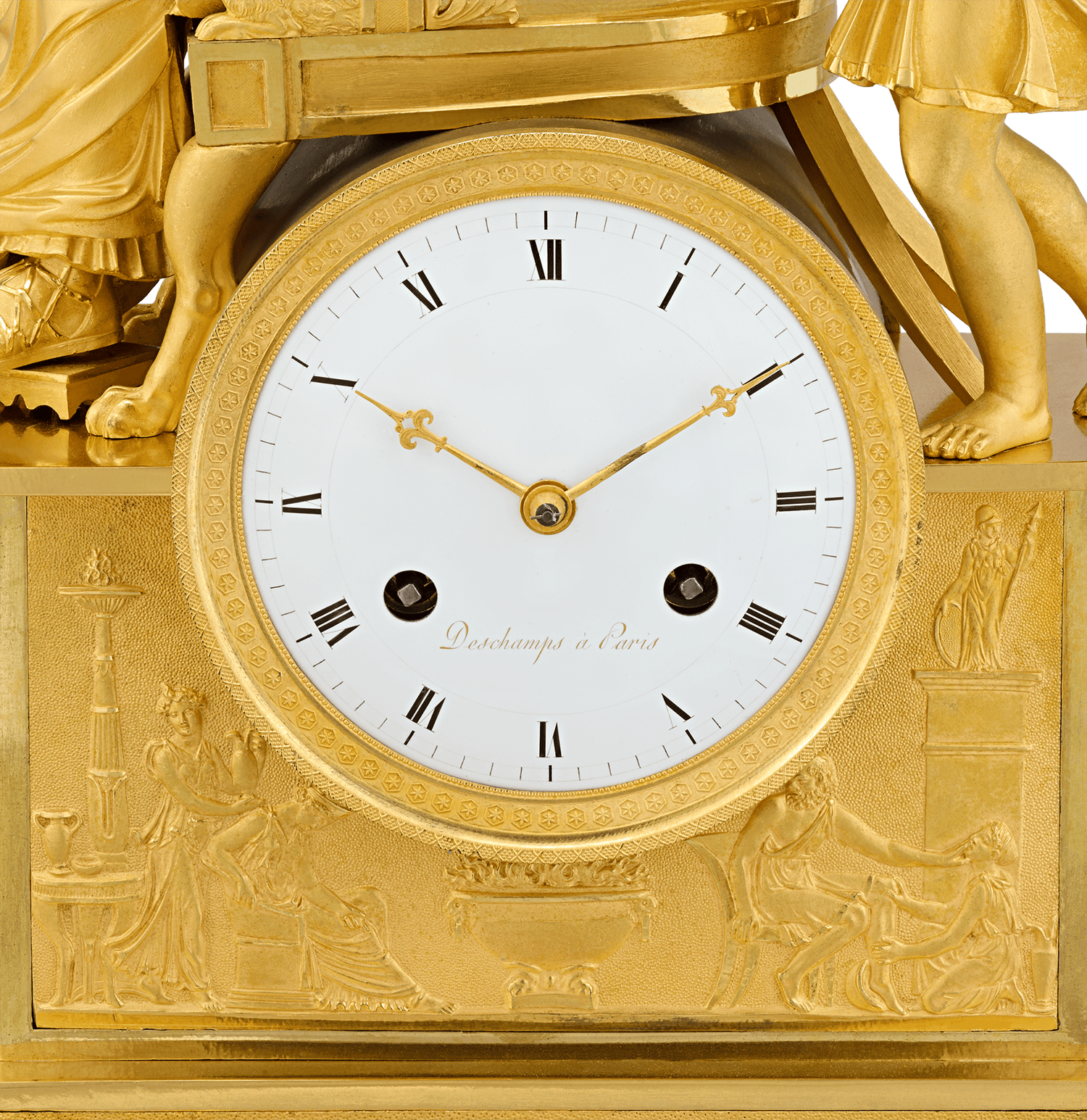 Empire Tekmessa and Eurysakes Mantel Clock
