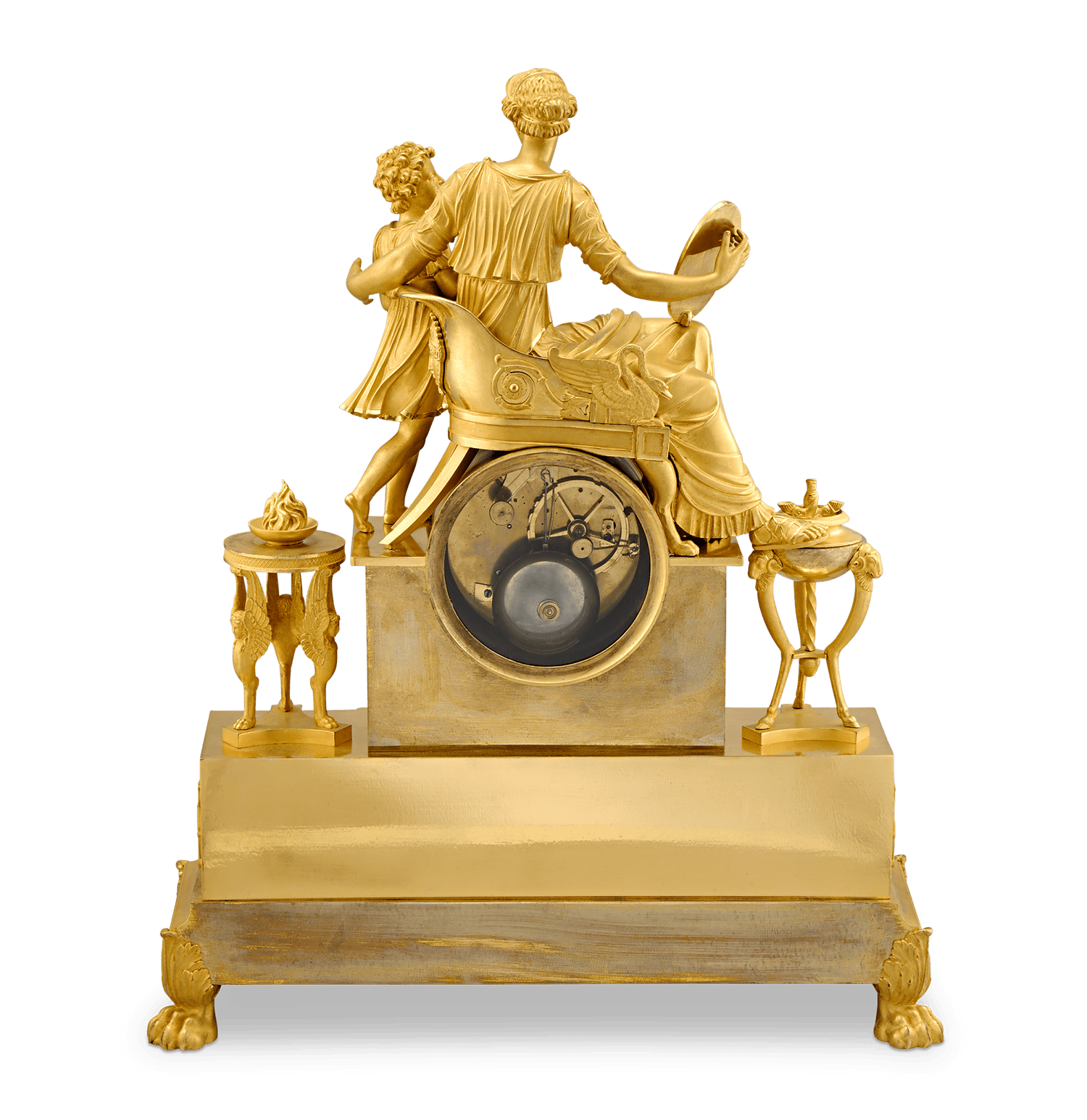 Empire Tekmessa and Eurysakes Mantel Clock