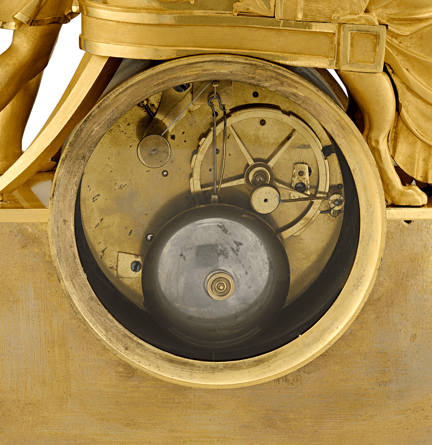 Empire Tekmessa and Eurysakes Mantel Clock