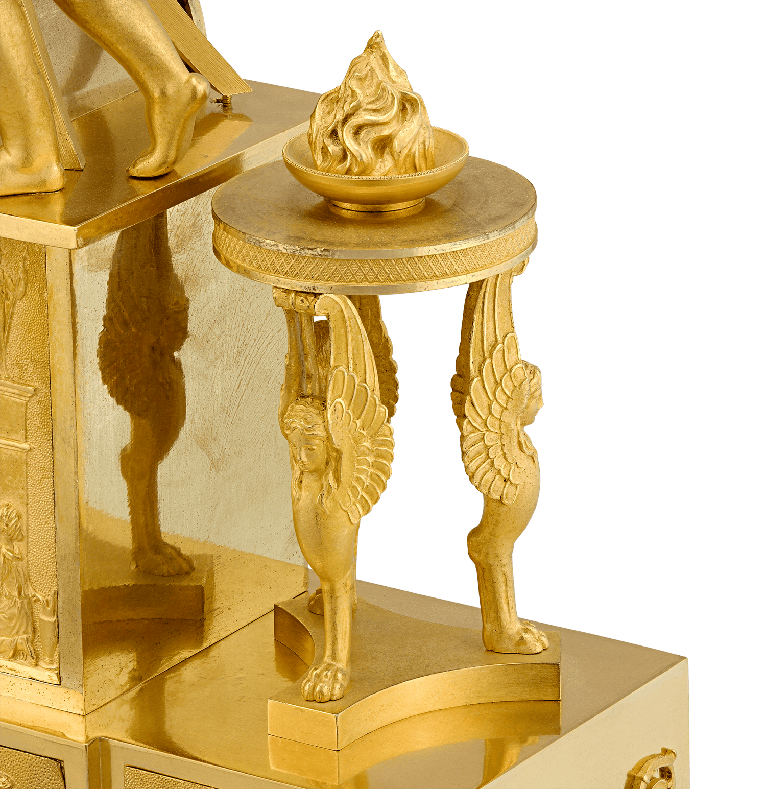 Empire Tekmessa and Eurysakes Mantel Clock