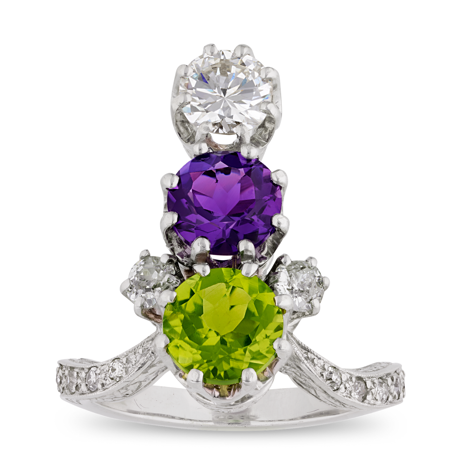 Edwardian Suffragette Ring