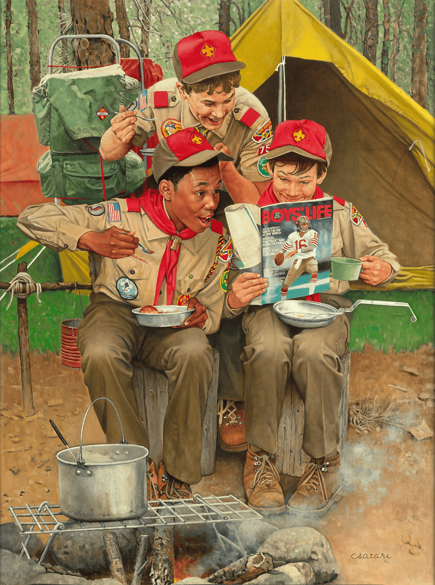 It's a Boy's Life by Joseph Csatari