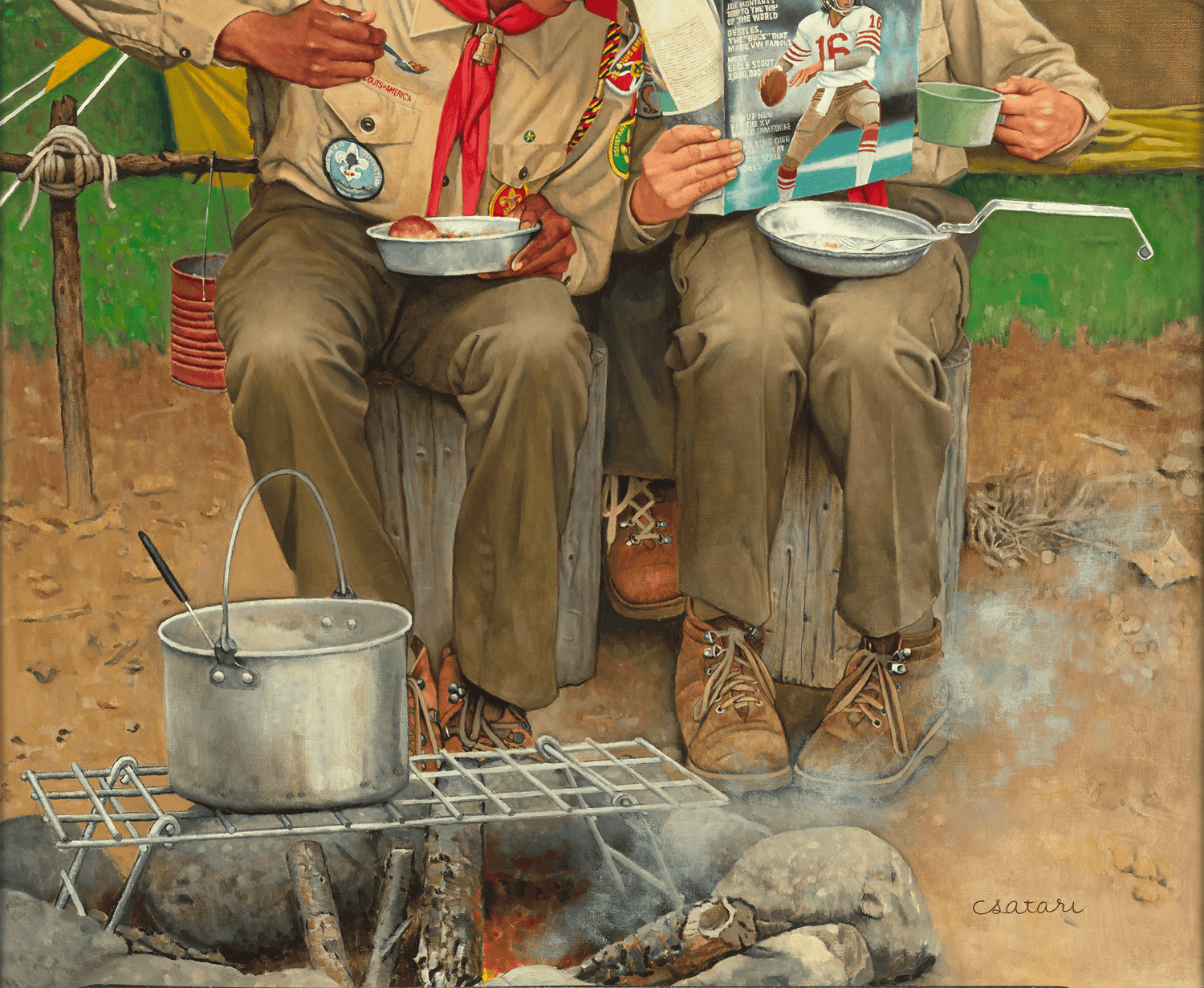 It's a Boy's Life by Joseph Csatari