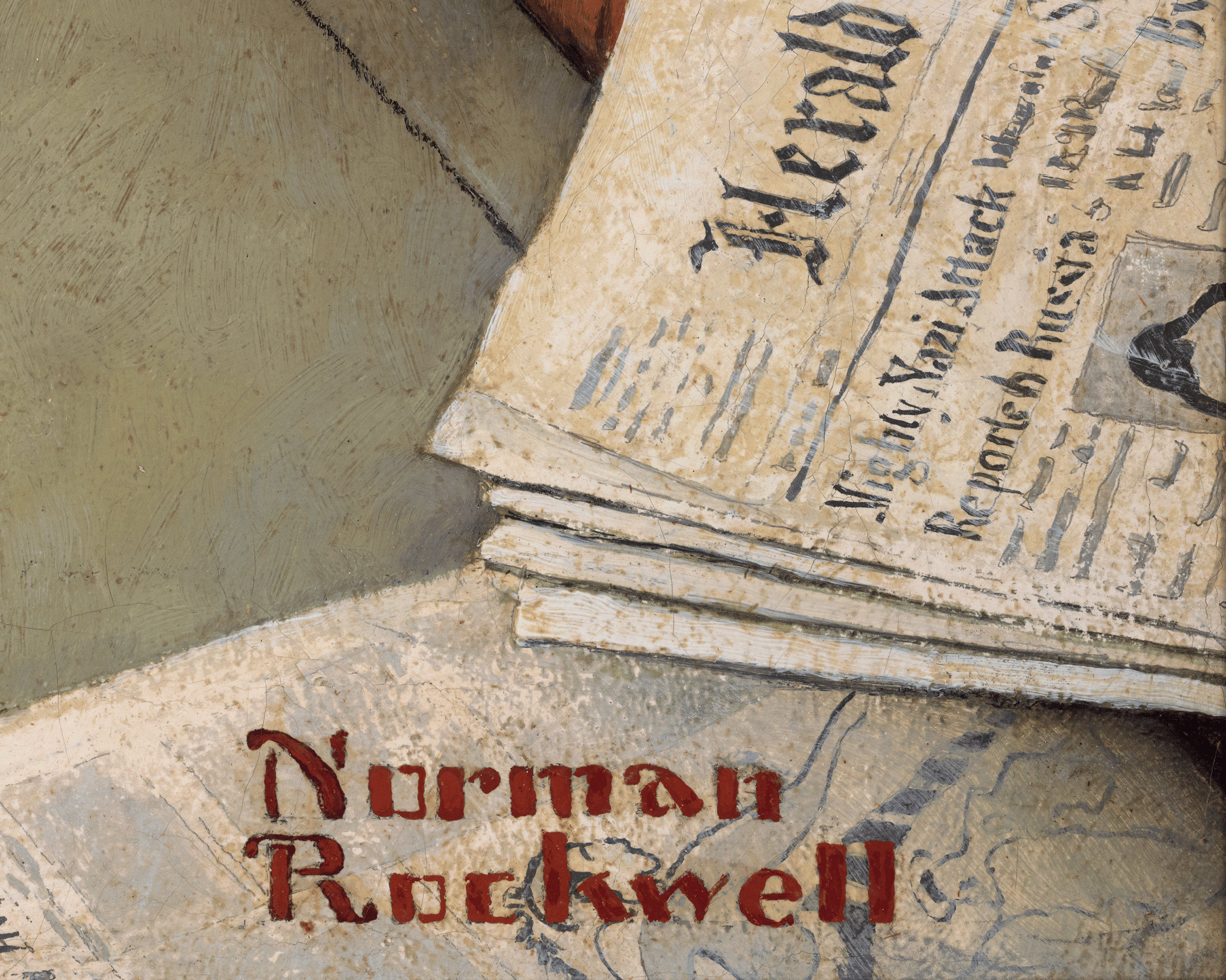 A Scout is Friendly by Norman Rockwell