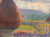 Grainstacks in the Plains of Ajoux, Giverny by Theodore Earl Butler