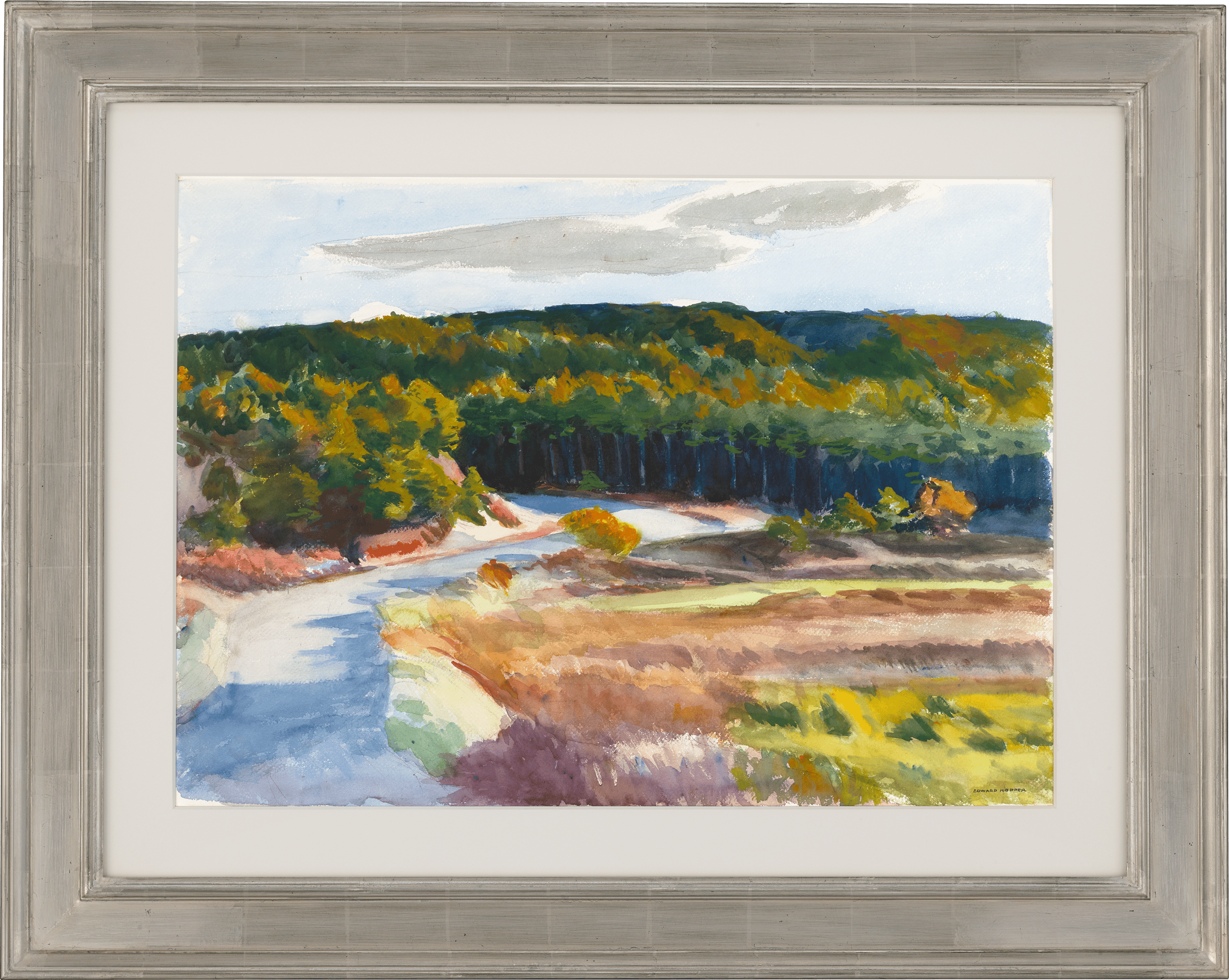 Longnook Valley by Edward Hopper