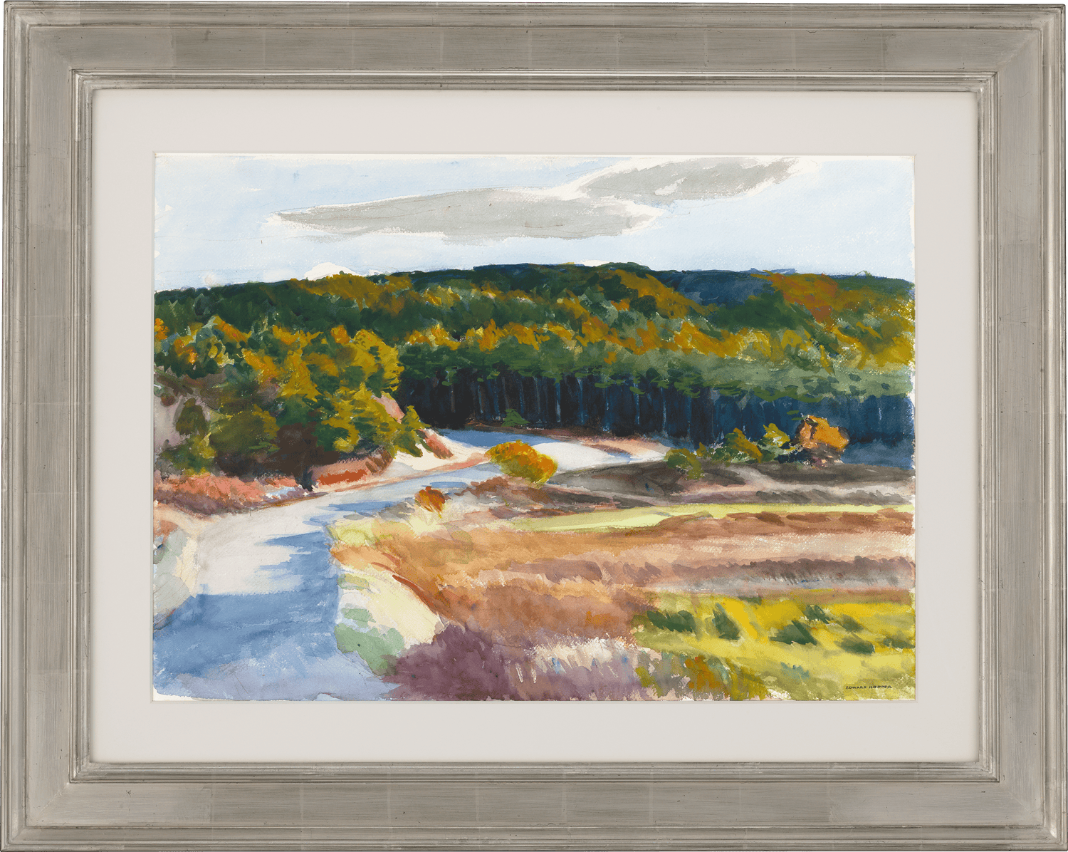 Longnook Valley by Edward Hopper