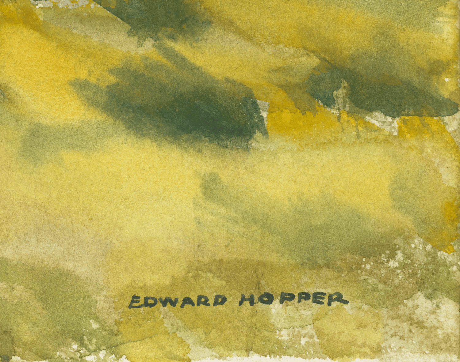 Longnook Valley by Edward Hopper