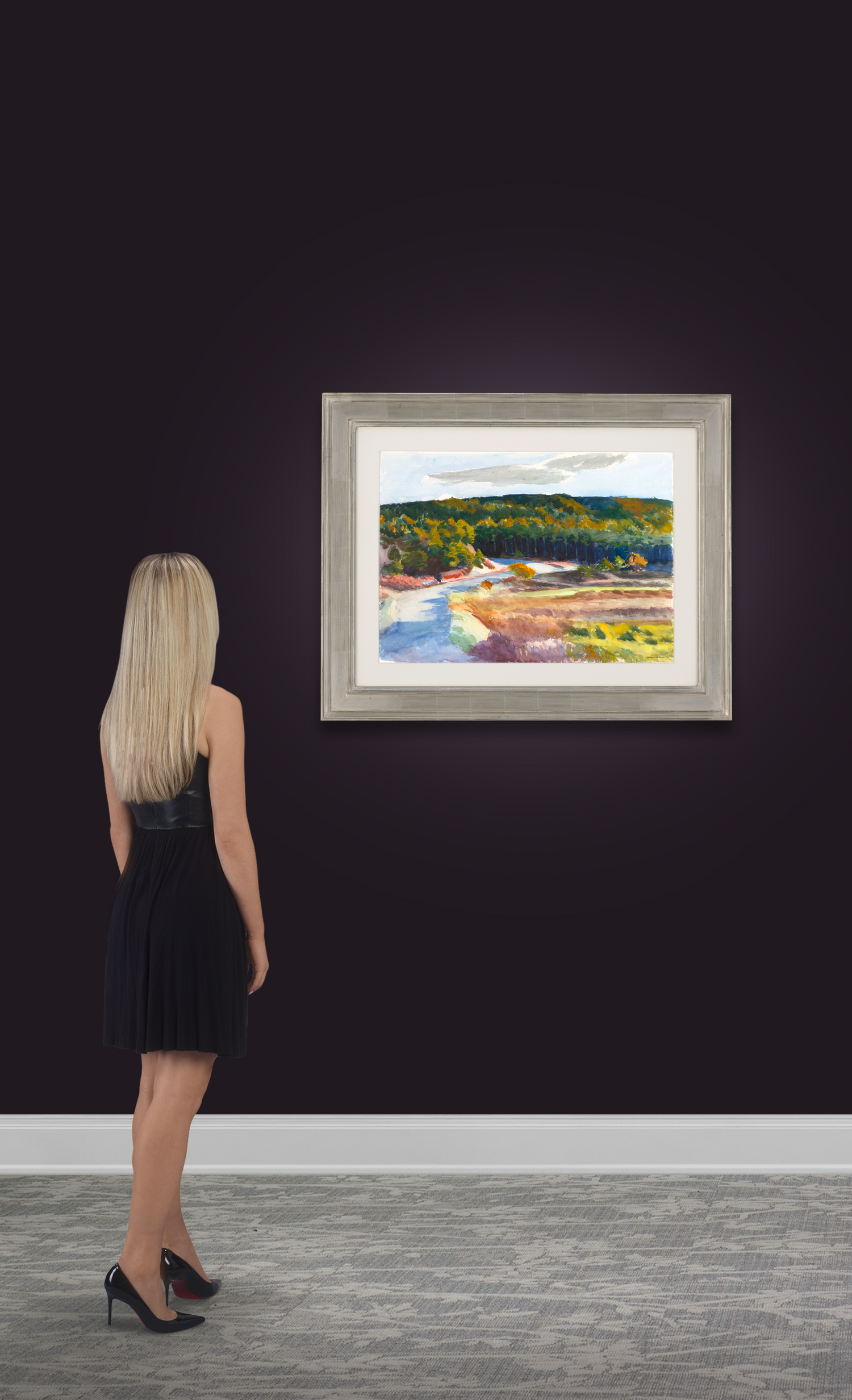 Longnook Valley by Edward Hopper