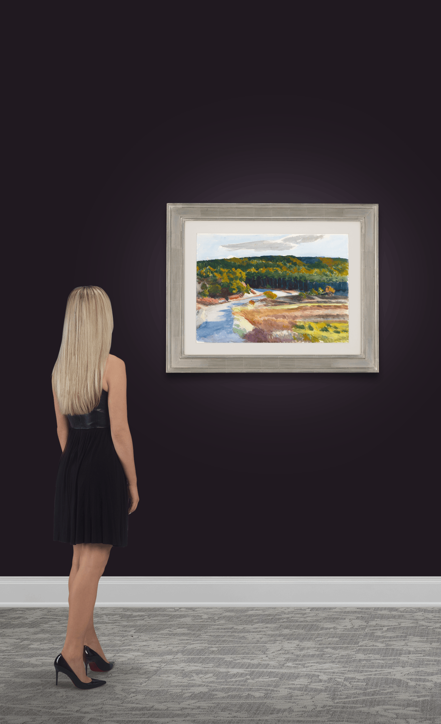 Longnook Valley by Edward Hopper