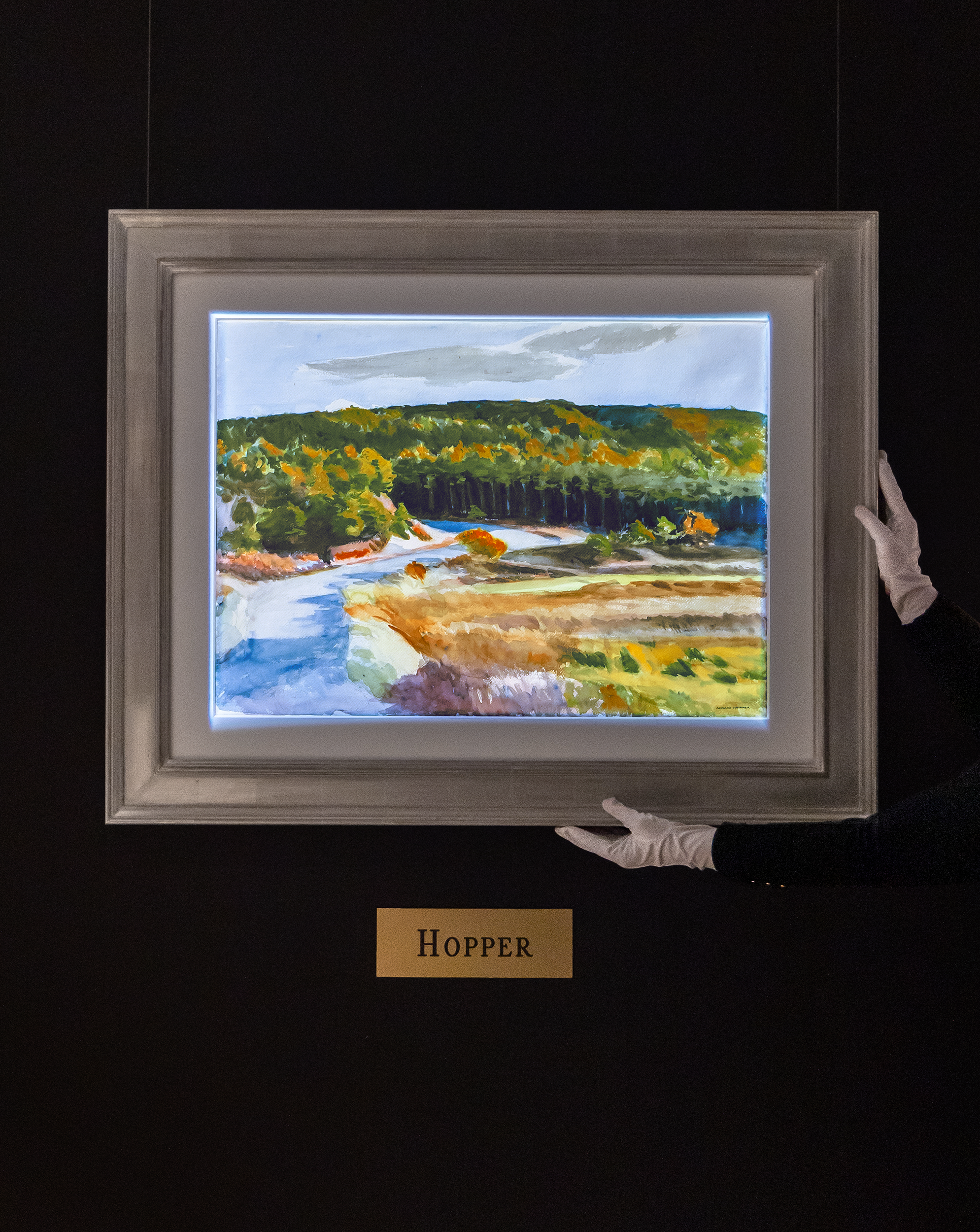 Longnook Valley by Edward Hopper