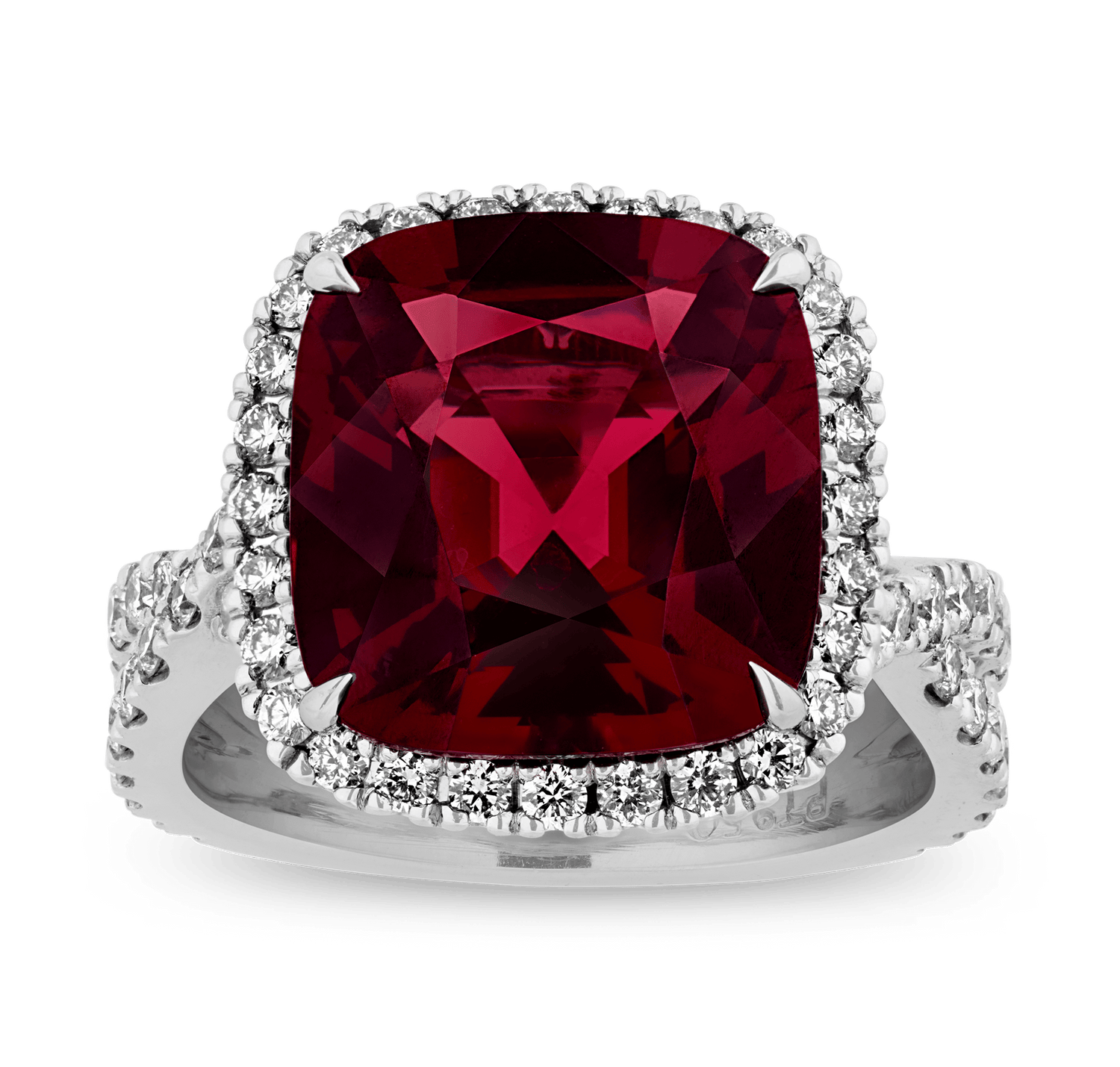 Untreated Burma Spinel Ring, 8.48 Carats