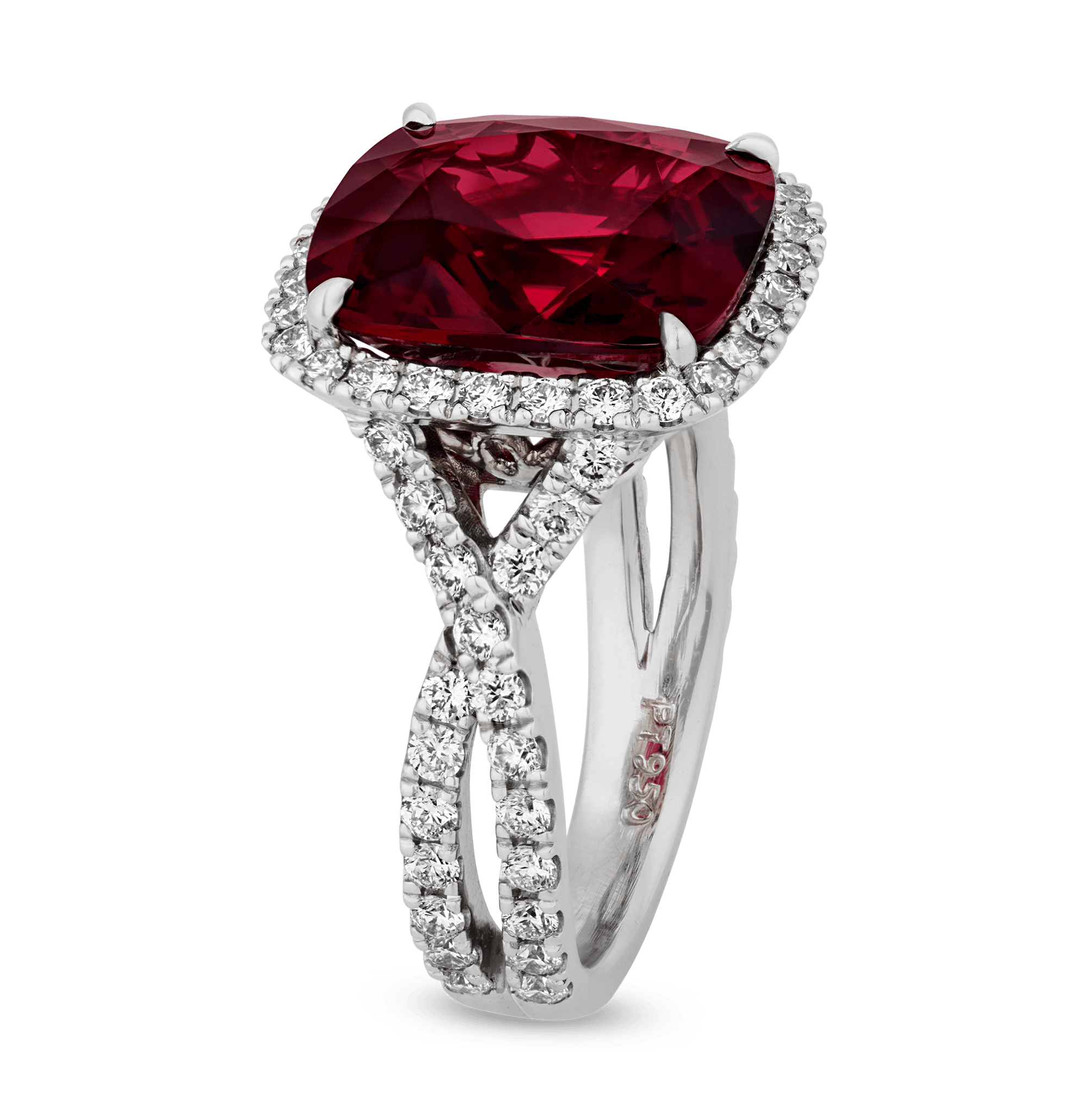 Untreated Burma Spinel Ring, 8.48 Carats
