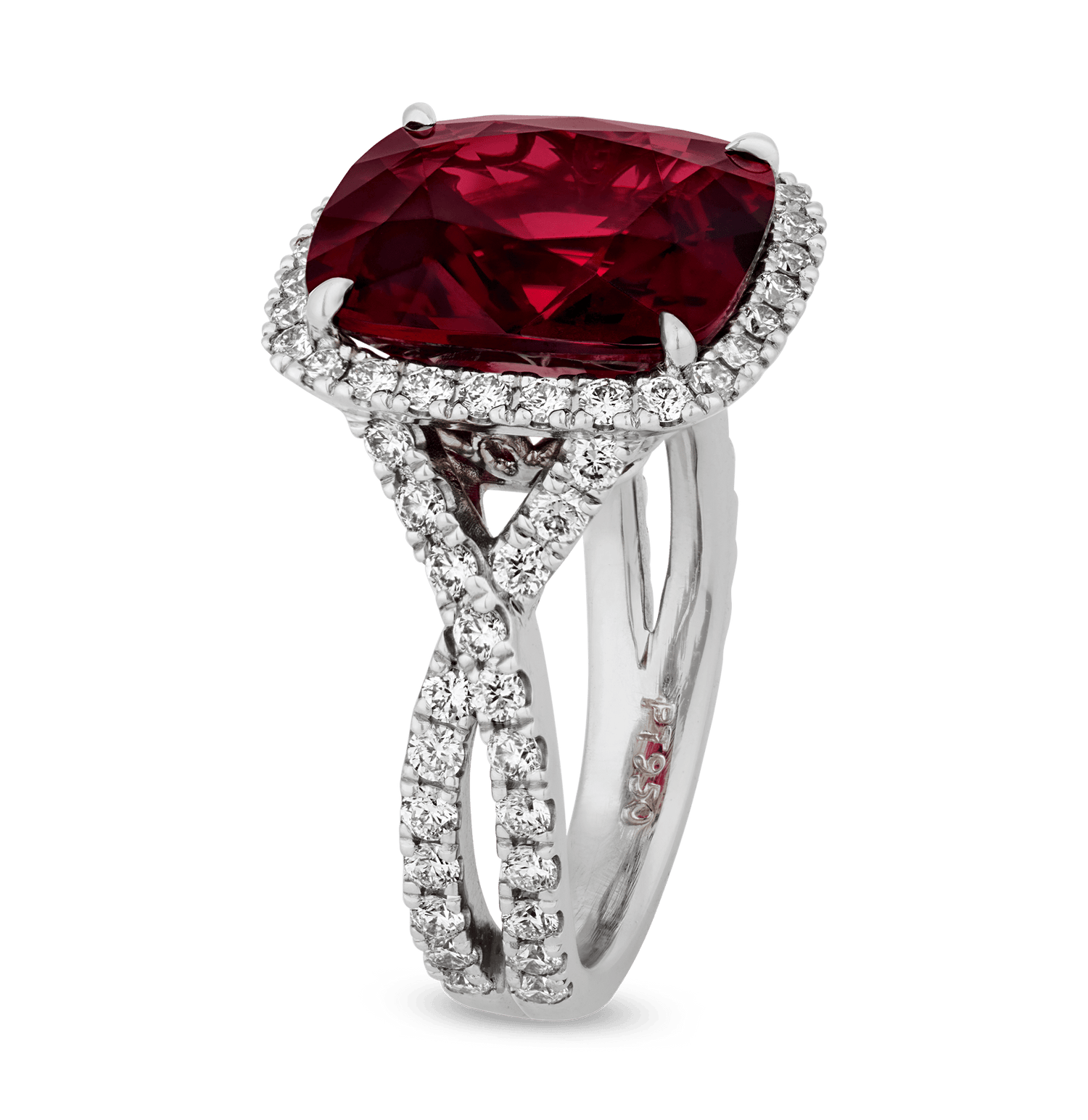 Untreated Burma Spinel Ring, 8.48 Carats