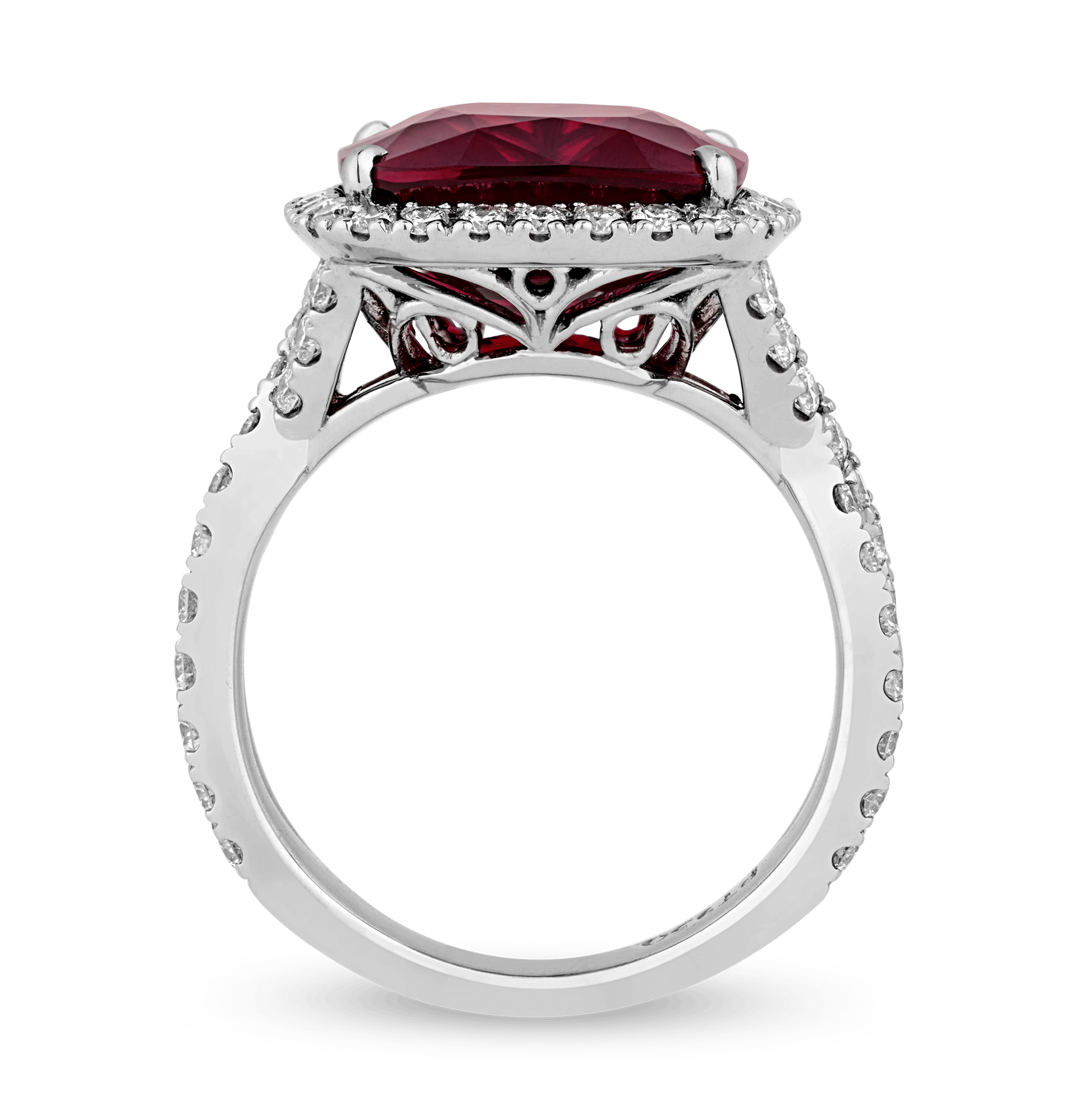 Untreated Burma Spinel Ring, 8.48 Carats