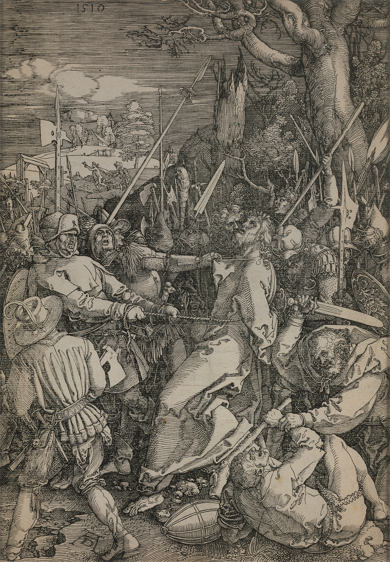 The Betrayal of Christ from Large Passion by Albrecht Dürer