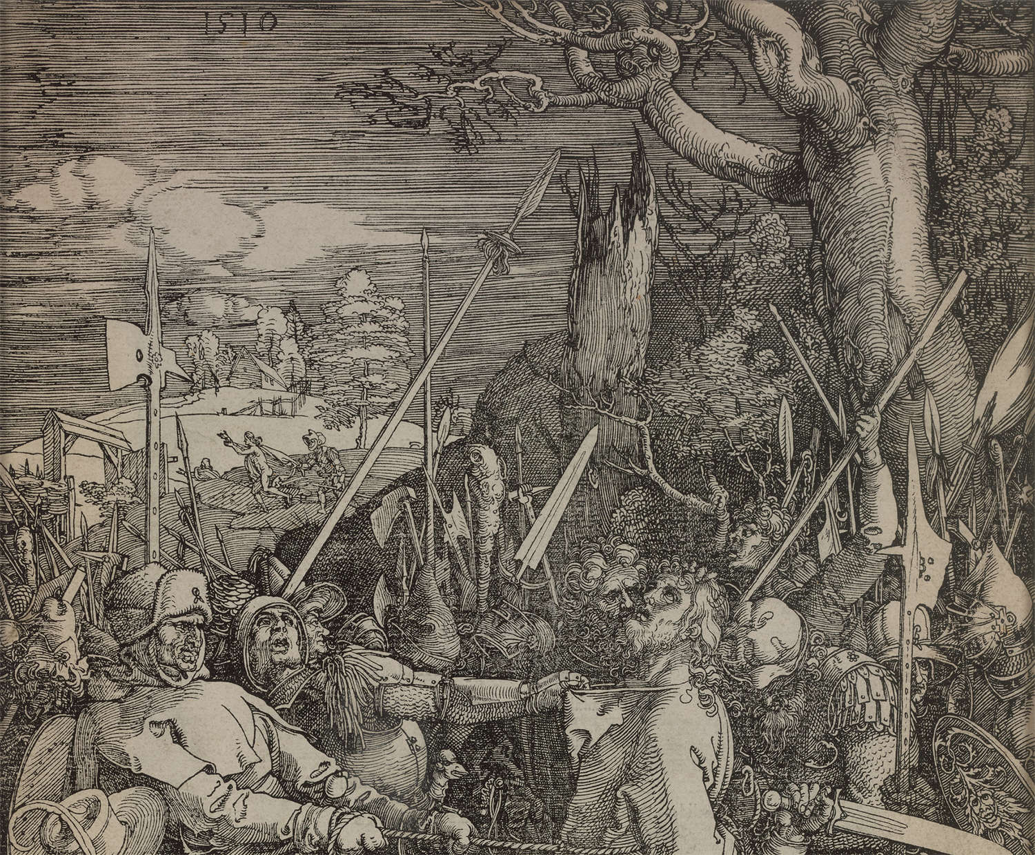 The Betrayal of Christ from Large Passion by Albrecht Dürer