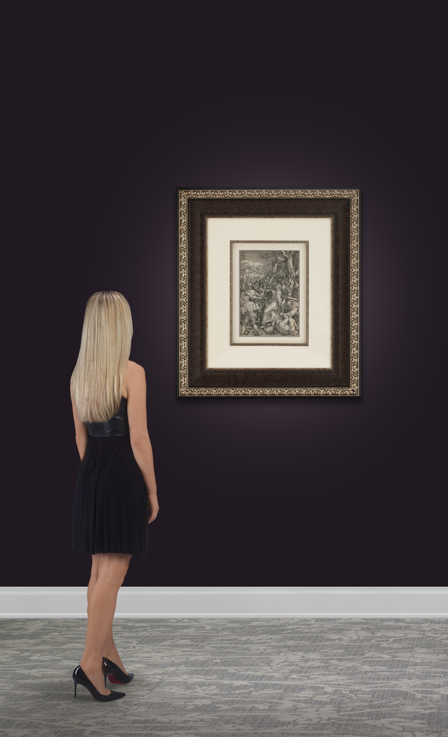 The Betrayal of Christ from Large Passion by Albrecht Dürer