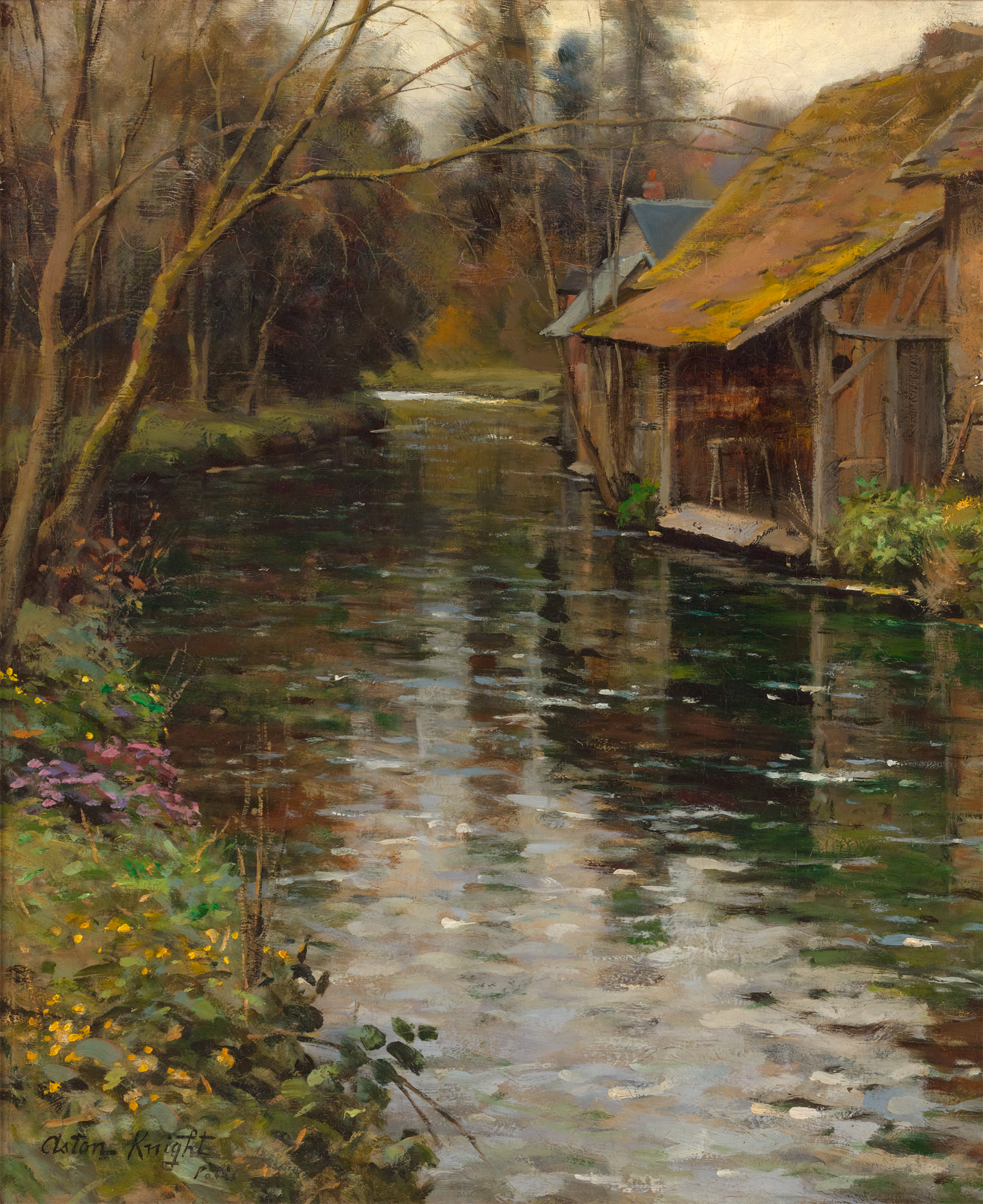 Springtime by Louis Aston Knight